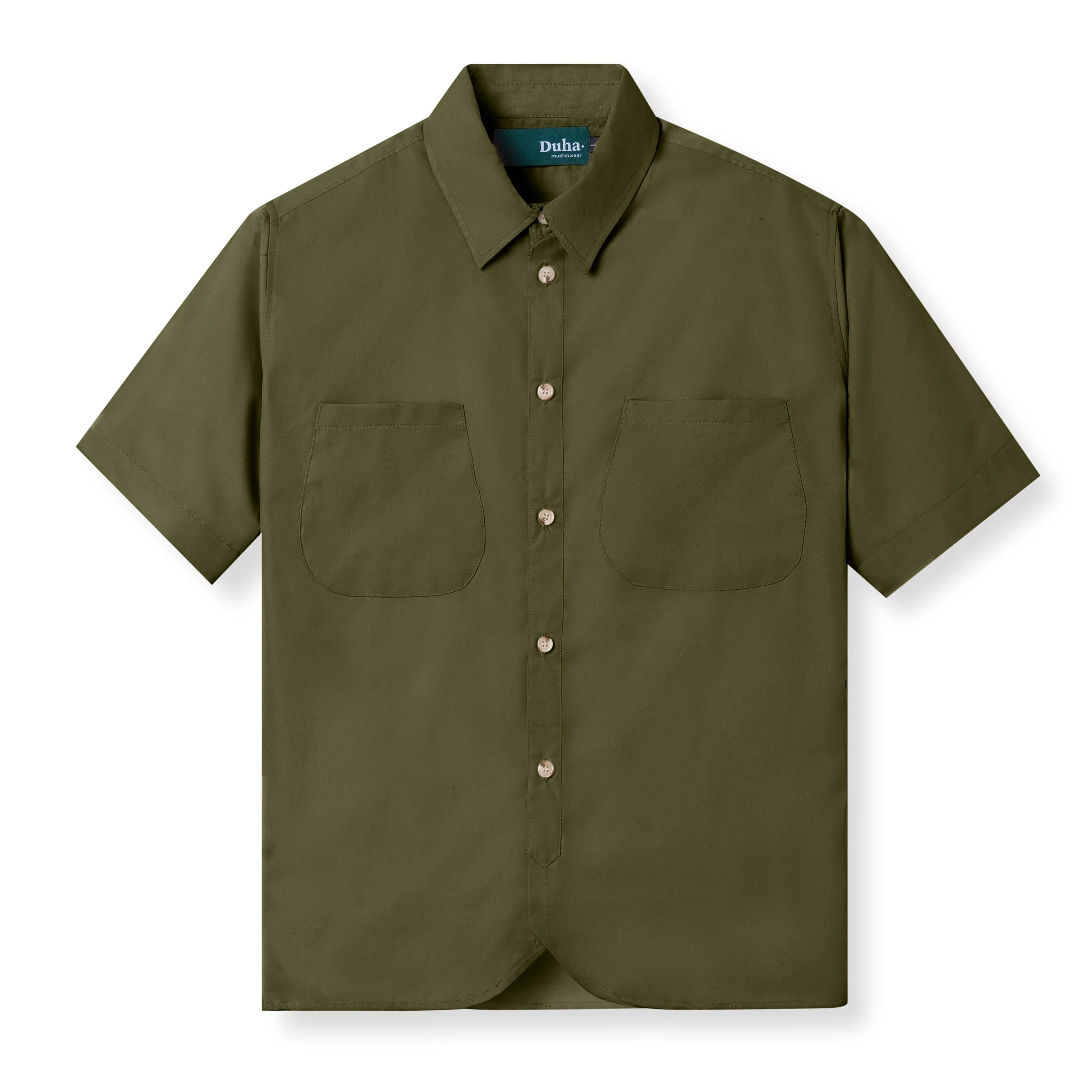FACTORY SALE - Firouz Short Sleeve Shirt - Olive