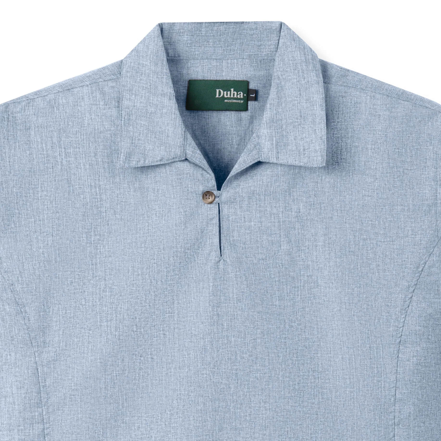 FACTORY SALE - Gamal Shirt - Misty Soft Blue - Image 2
