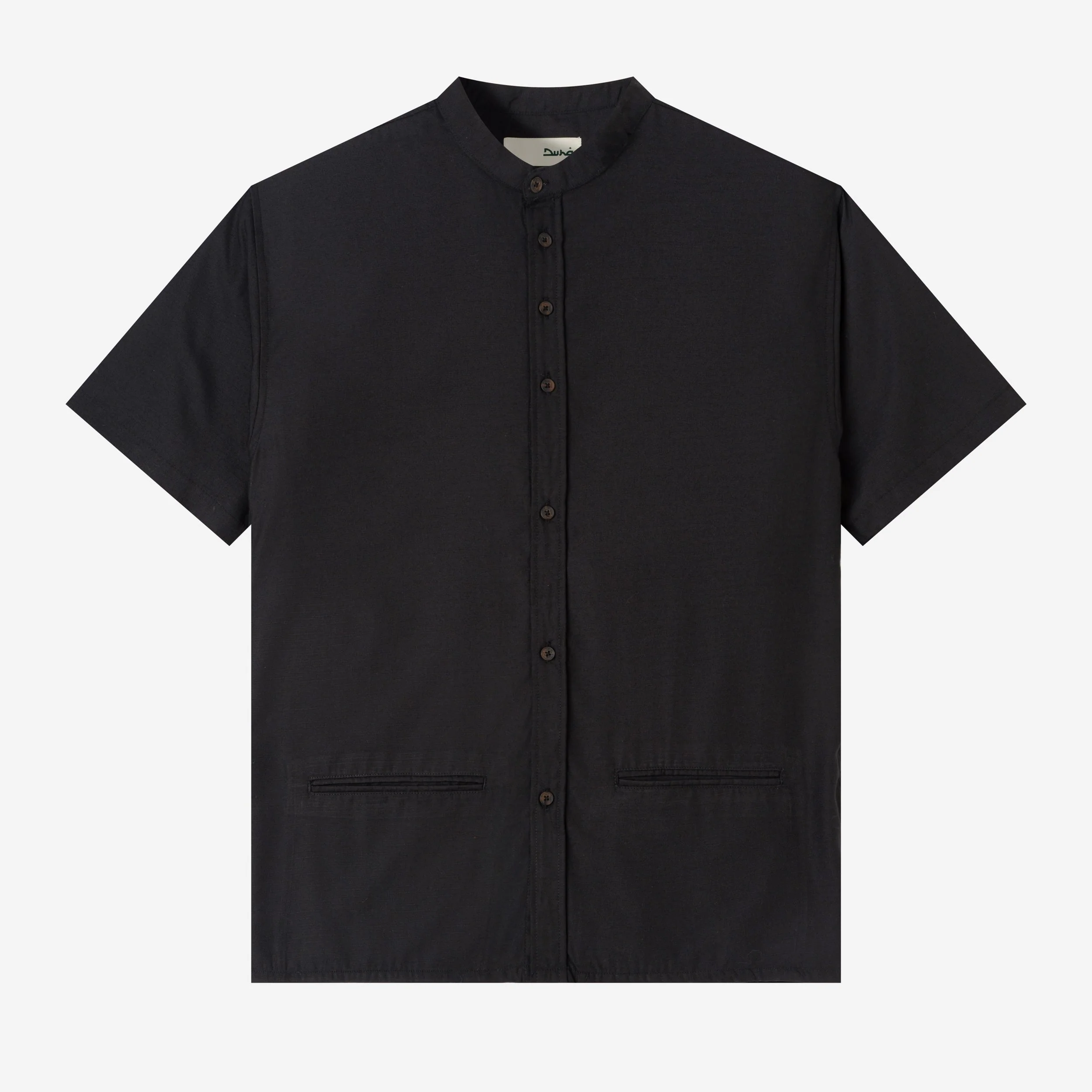 FACTORY SALE - Hisham Shirt Short Sleeve - Black