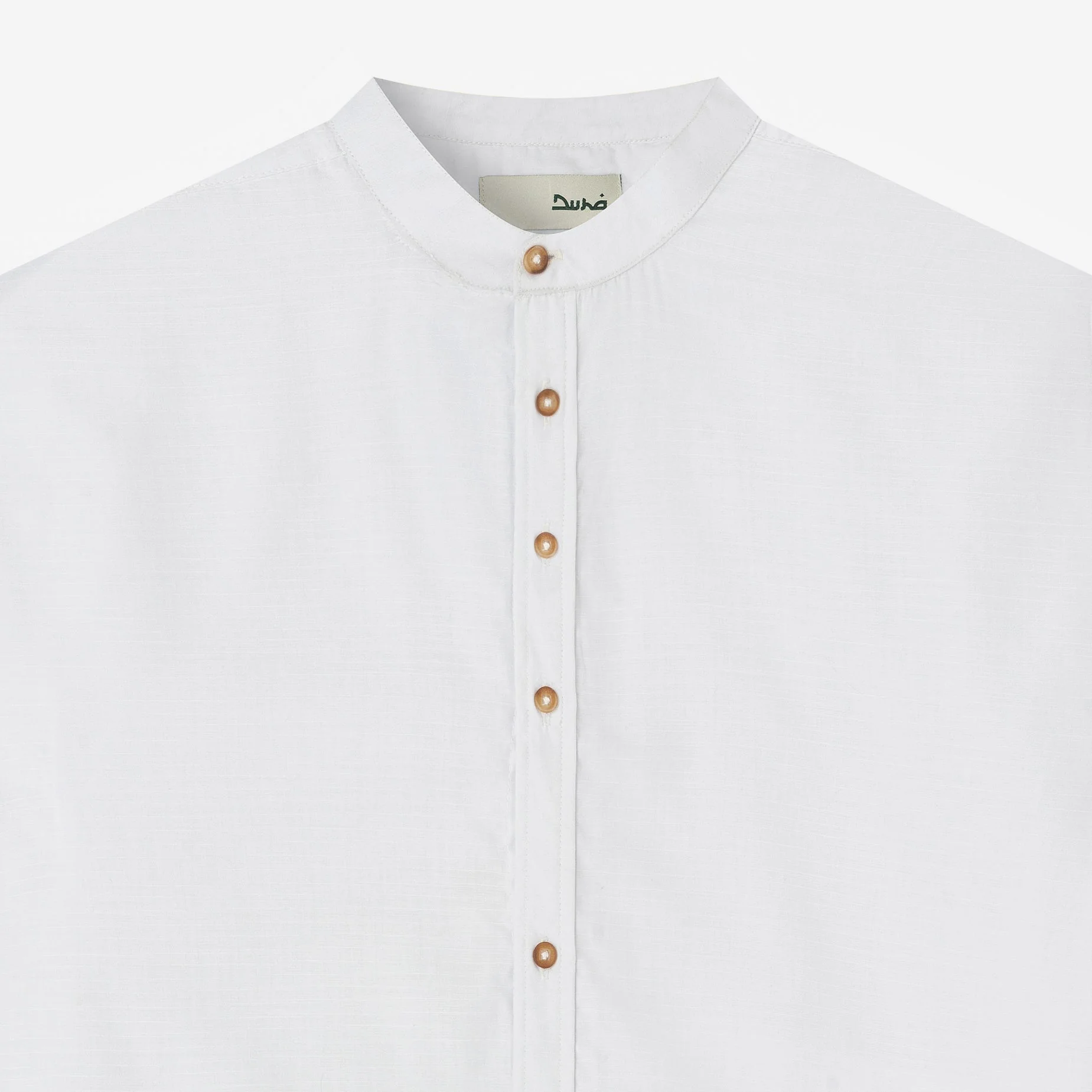 FACTORY SALE - Hisham Shirt Short Sleeve - White - Image 2