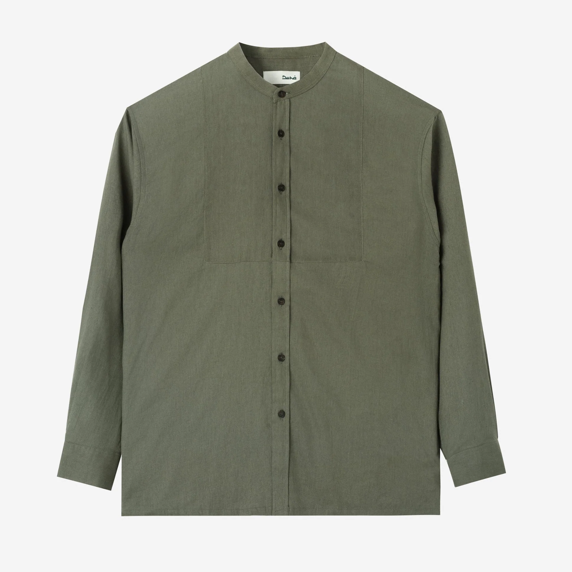FACTORY SALE - Mazeen Shirt Long Sleeve - Light Olive