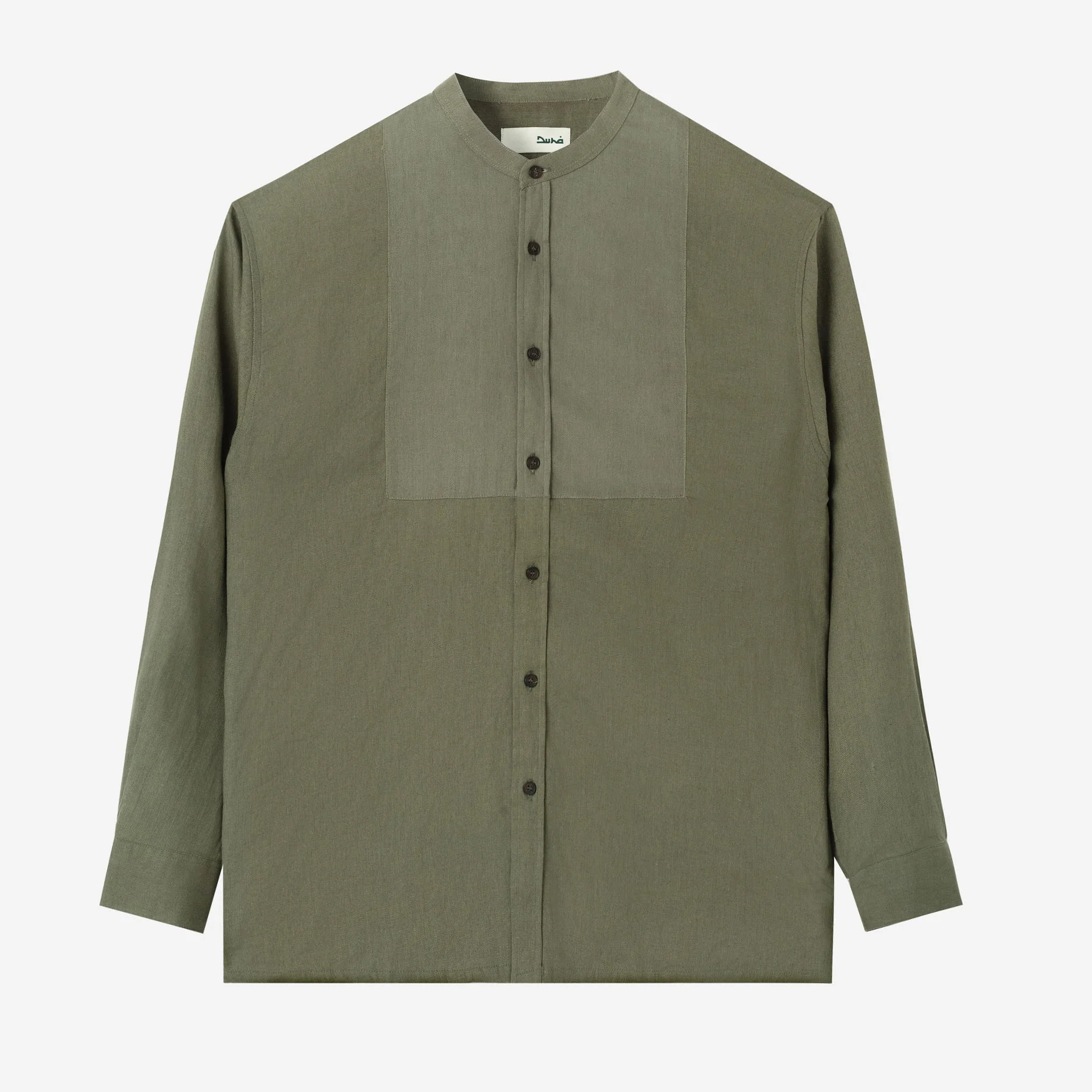 FACTORY SALE - Mazeen Shirt Long Sleeve - Olive Green