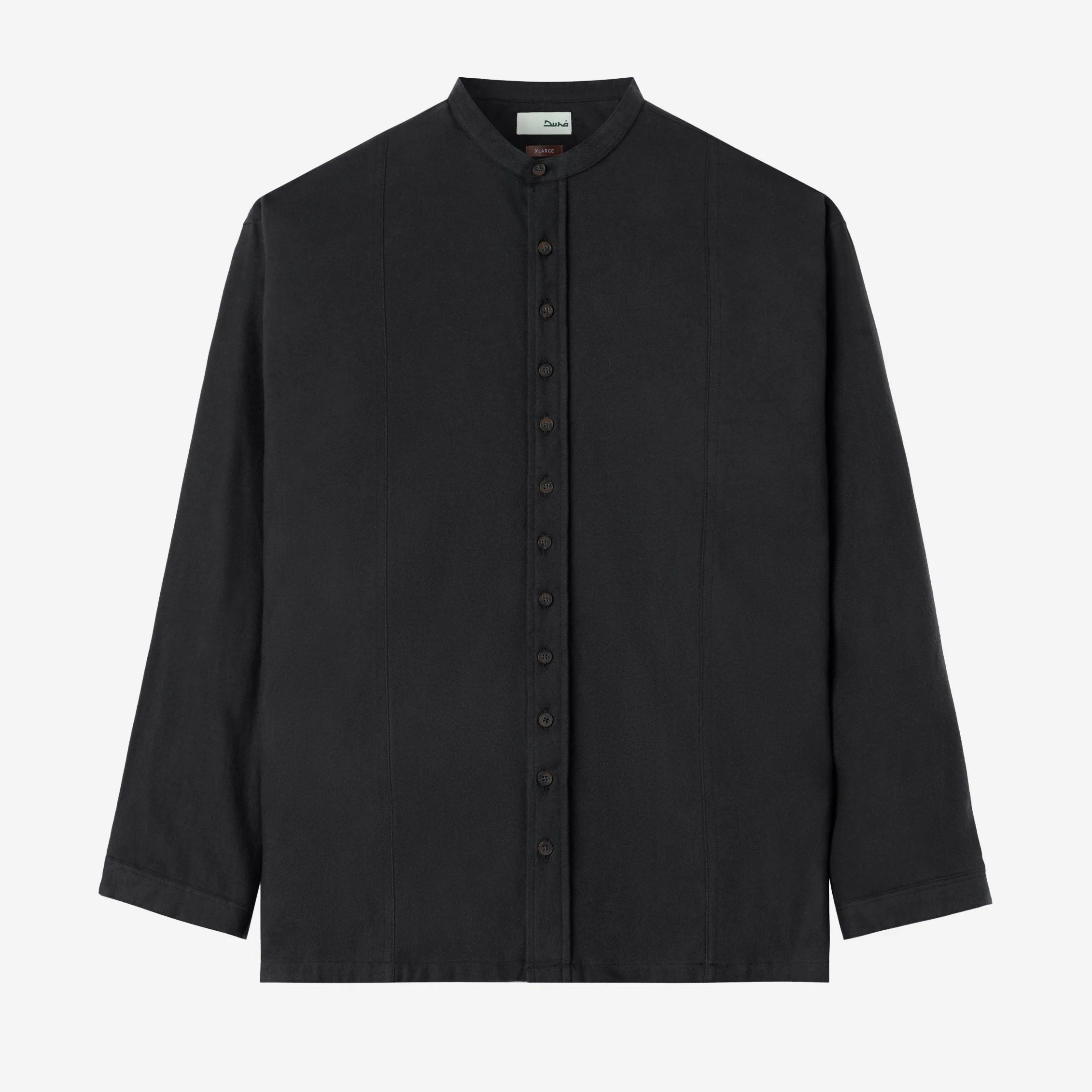 FACTORY SALE - Nadeer Shirt Long Sleeve - Black