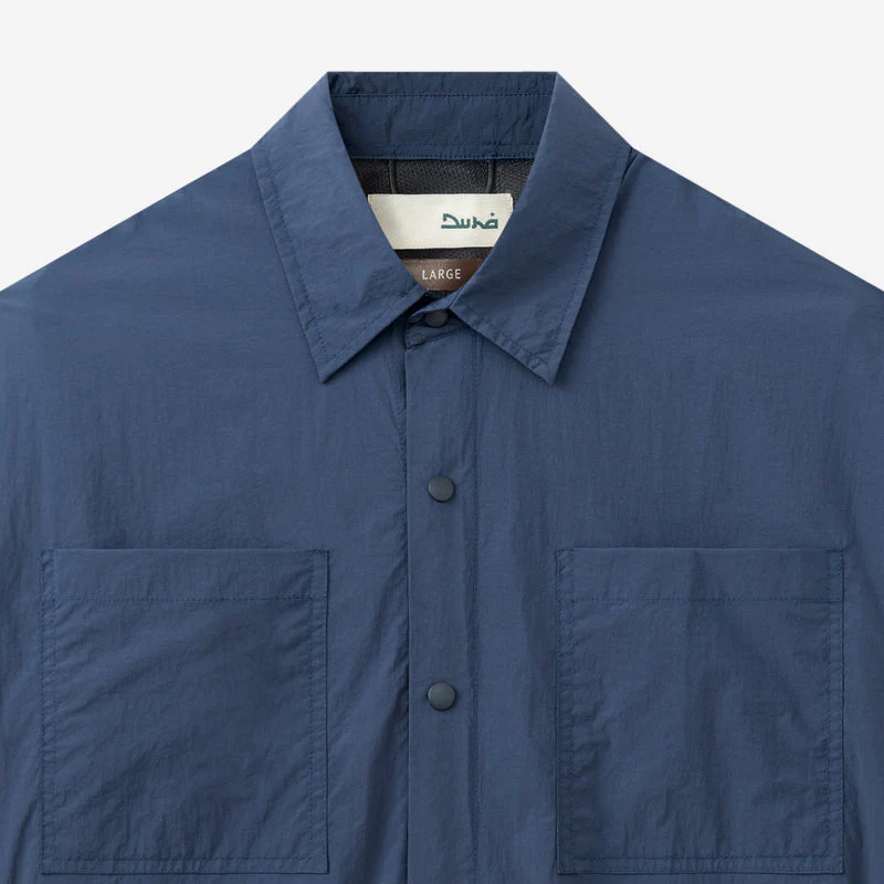 FACTORY SALE - Nihaal Long Sleeve Shirt - Dark Blue - Image 3