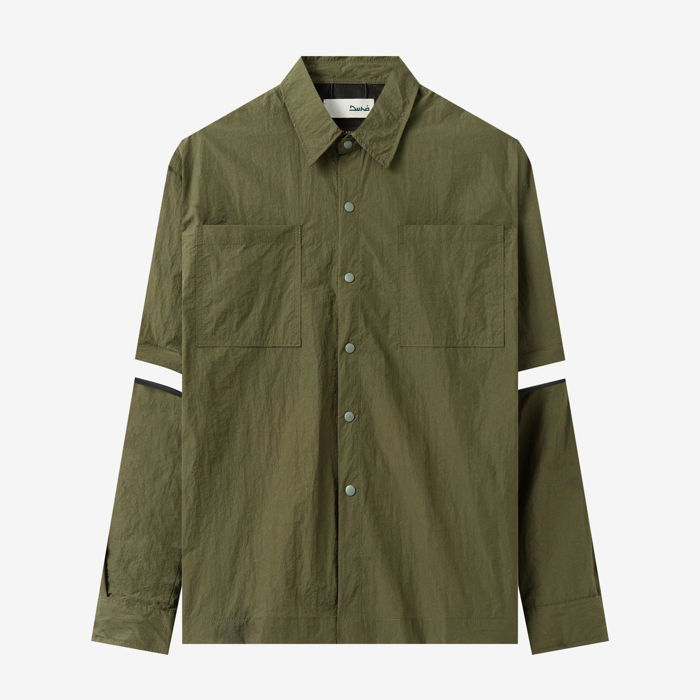 Nihaal Long Sleeve Shirt - Olive - Image 2