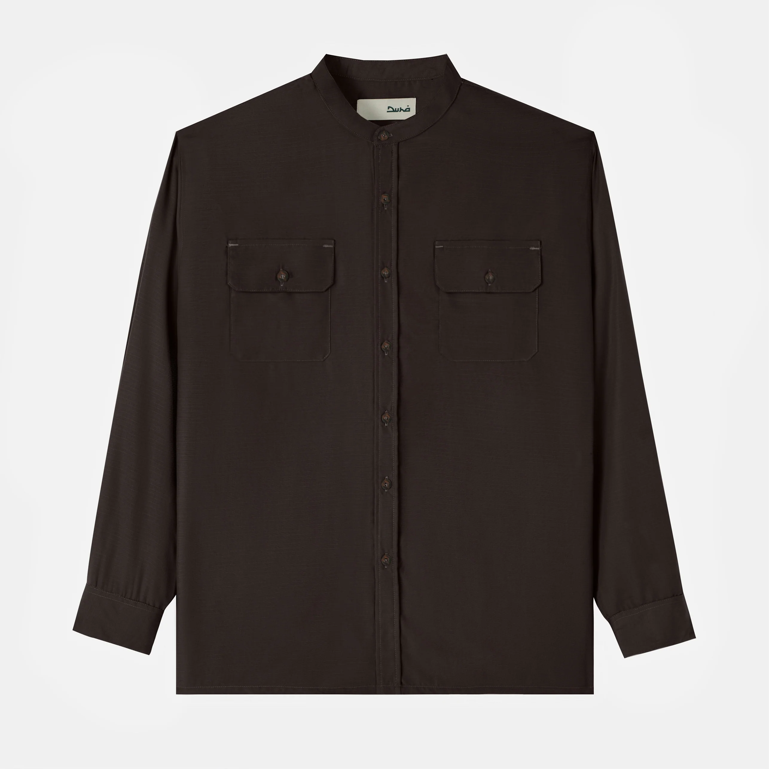 FACTORY SALE - Numair Shirt Long Sleeve - Charcoal