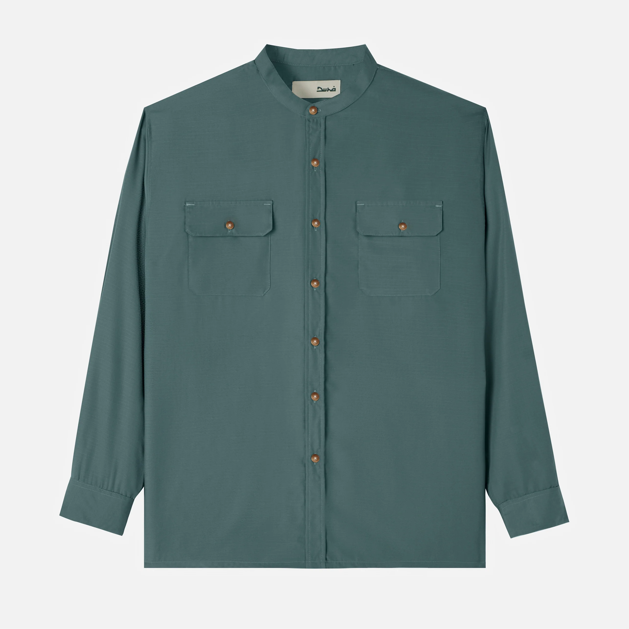FACTORY SALE - Numair Shirt Long Sleeve - Emerald