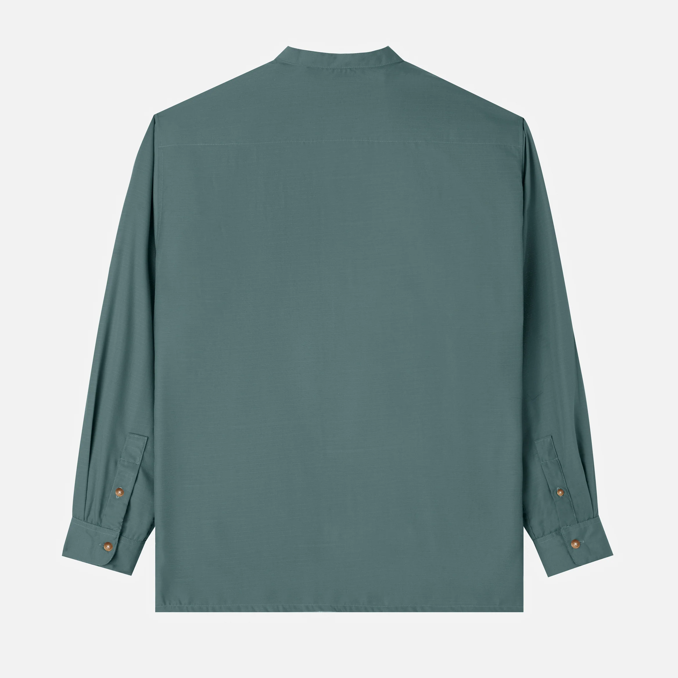 FACTORY SALE - Numair Shirt Long Sleeve - Emerald - Image 4