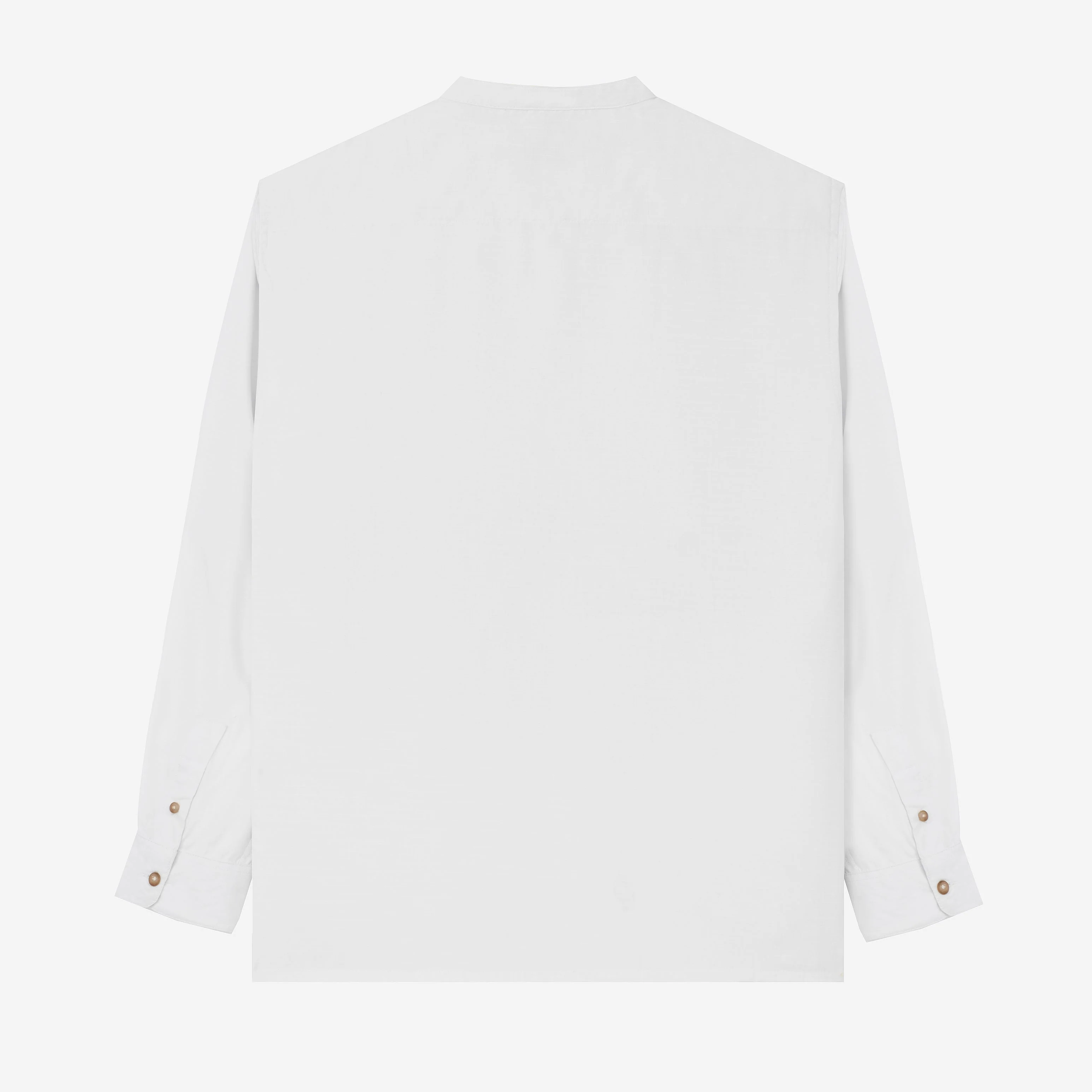 FACTORY SALE - Numair Shirt Long Sleeve - White - Image 4