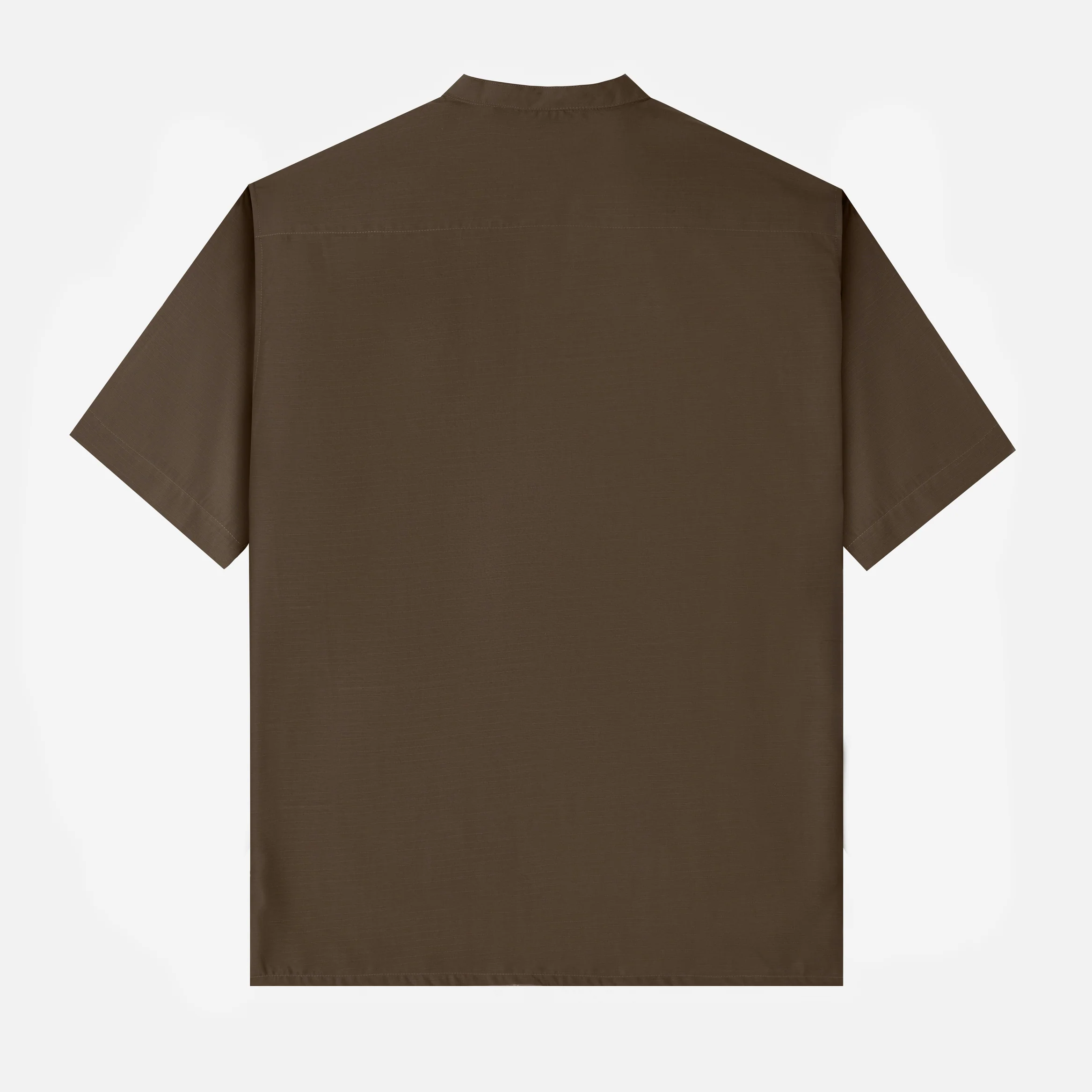 FACTORY SALE - Numair Shirt Short Sleeve - Brown - Image 4