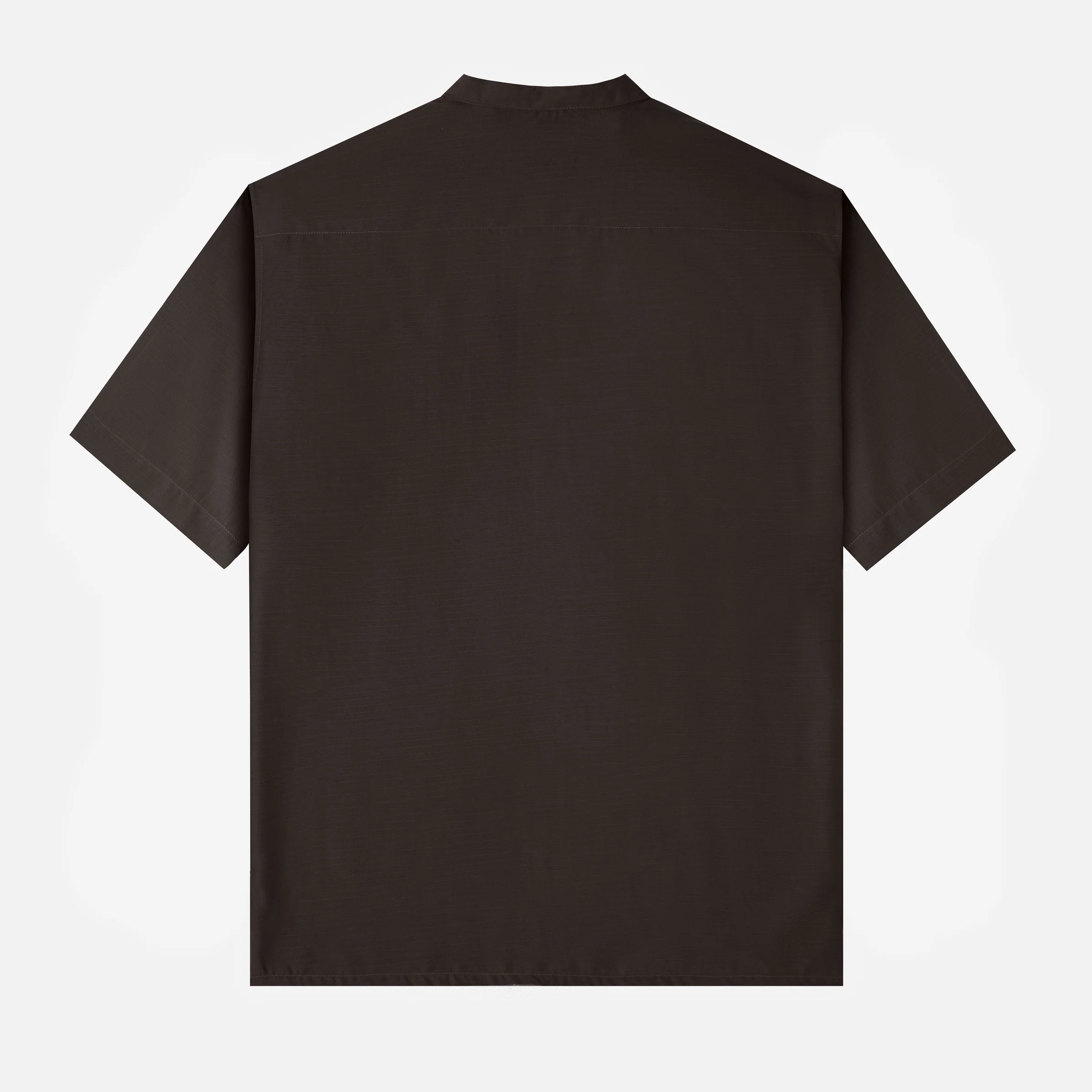 FACTORY SALE - Numair Shirt Short Sleeve - Charcoal - Image 4