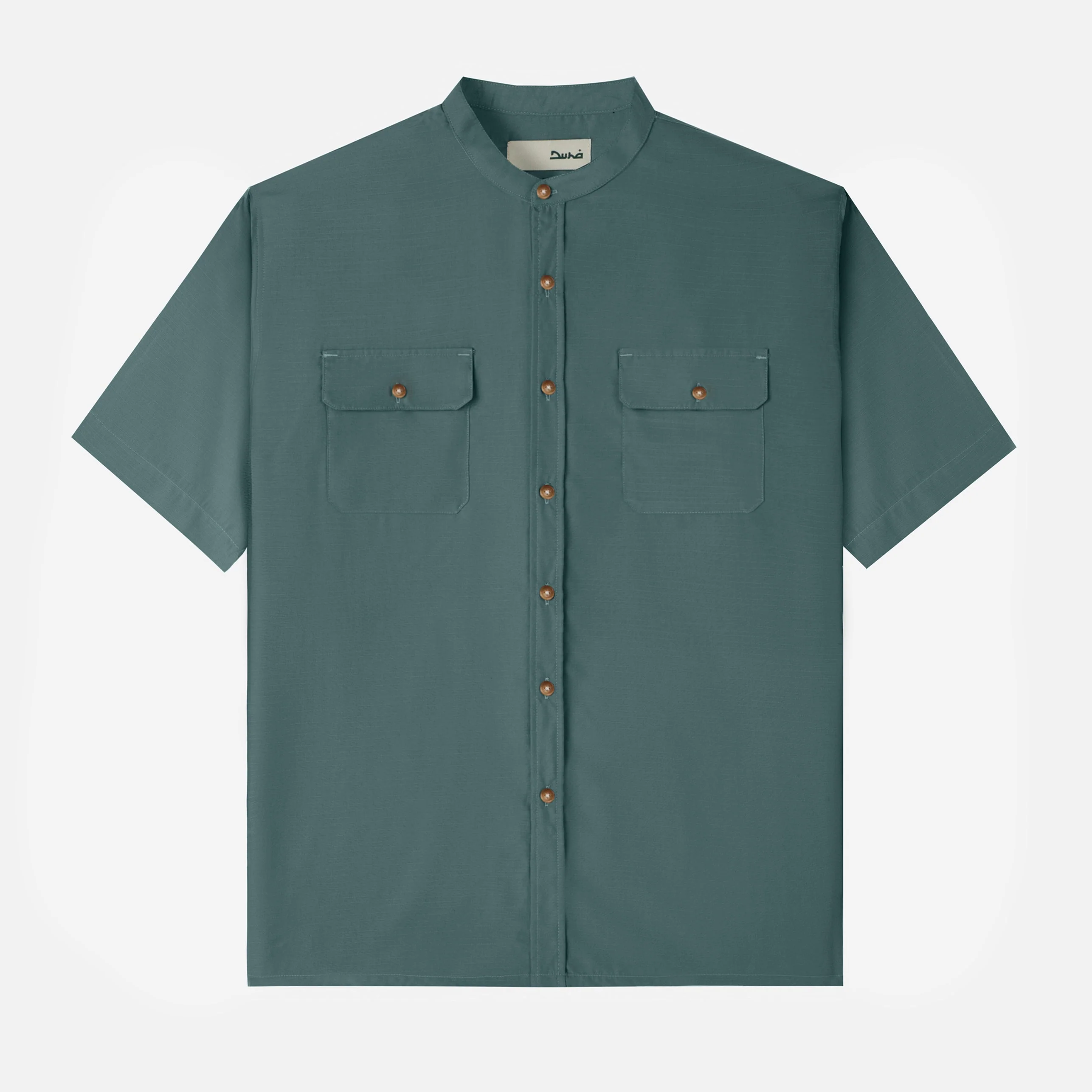 FACTORY SALE - Numair Shirt Short Sleeve - Emerald