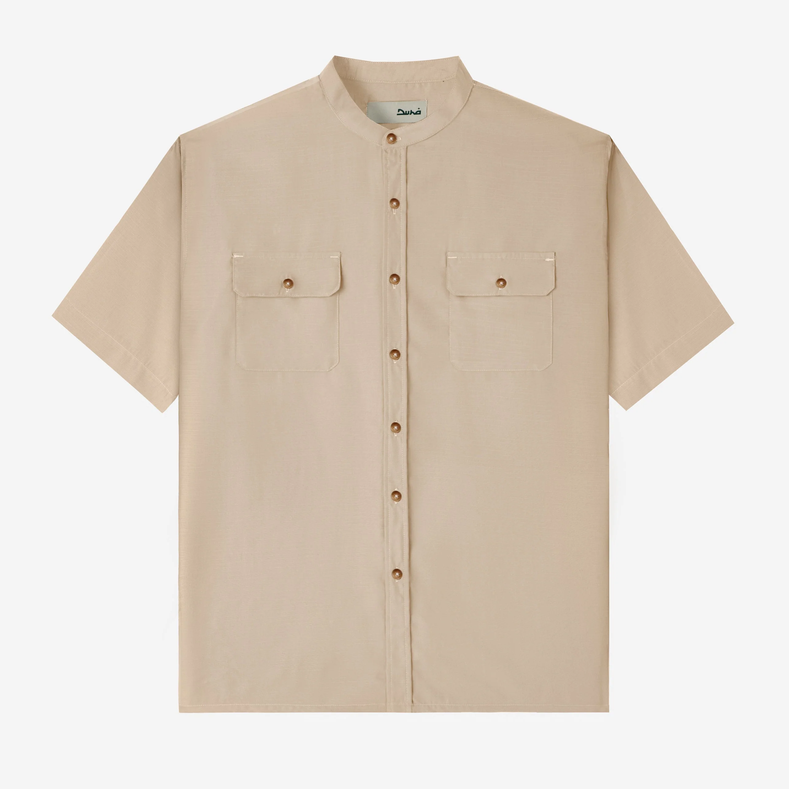 FACTORY SALE - Numair Shirt Short Sleeve - Khaki