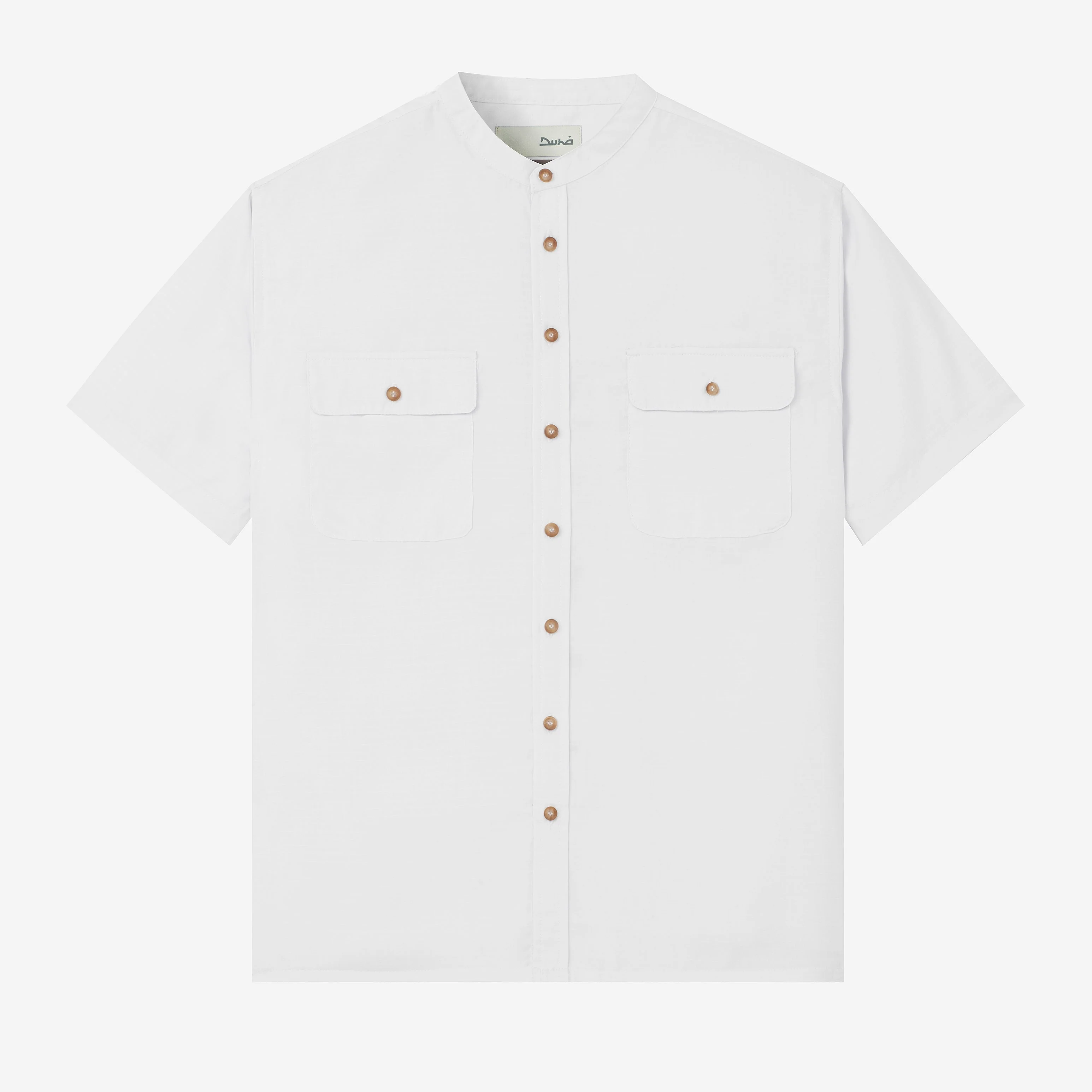 FACTORY SALE - Numair Shirt Short Sleeve - White