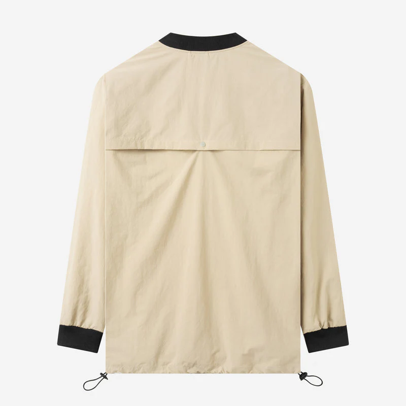 FACTORY SALE - Rais Long Sleeve Shirt - Light Brown - Image 5