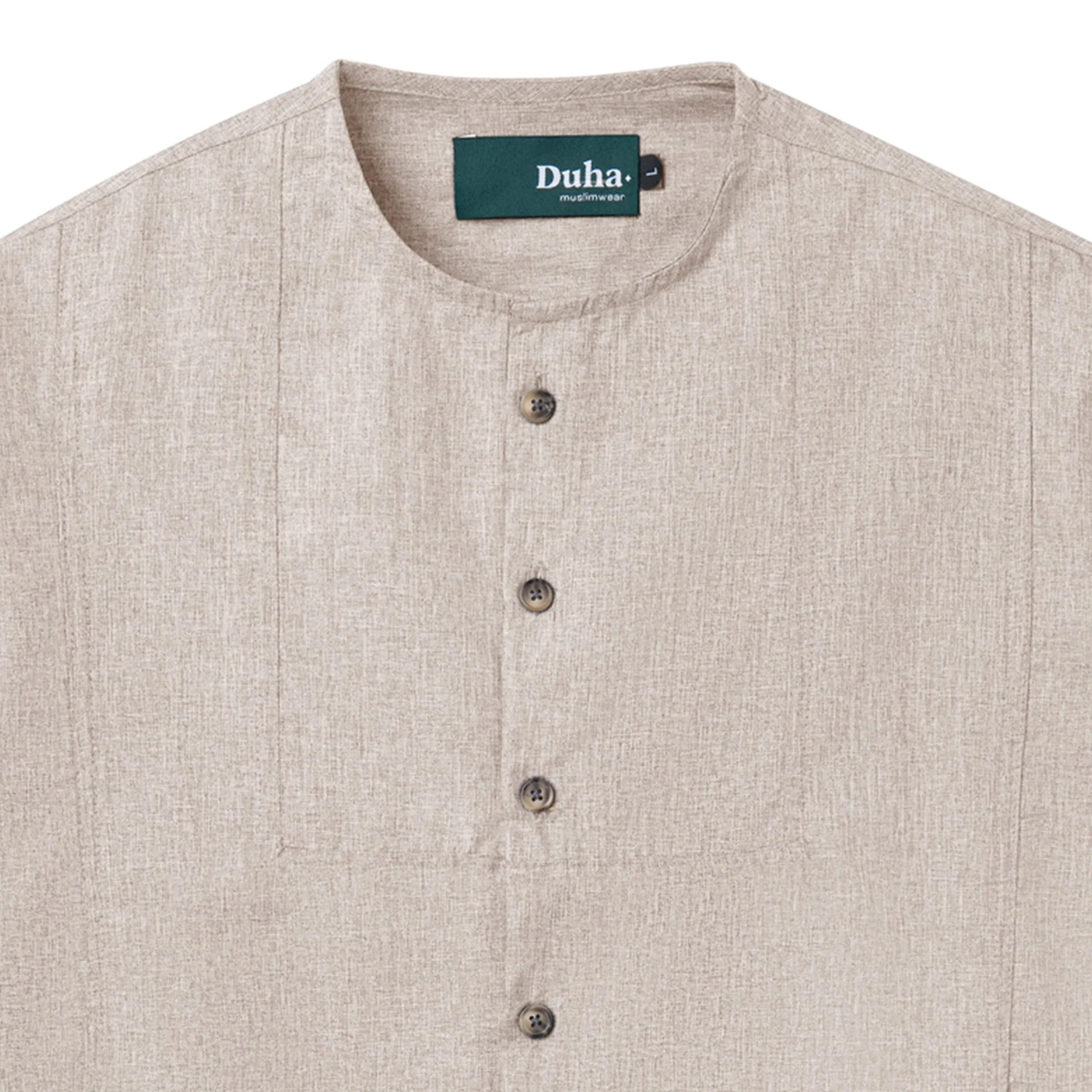 FACTORY SALE - Rayyan Shirt - Khaki - Image 3