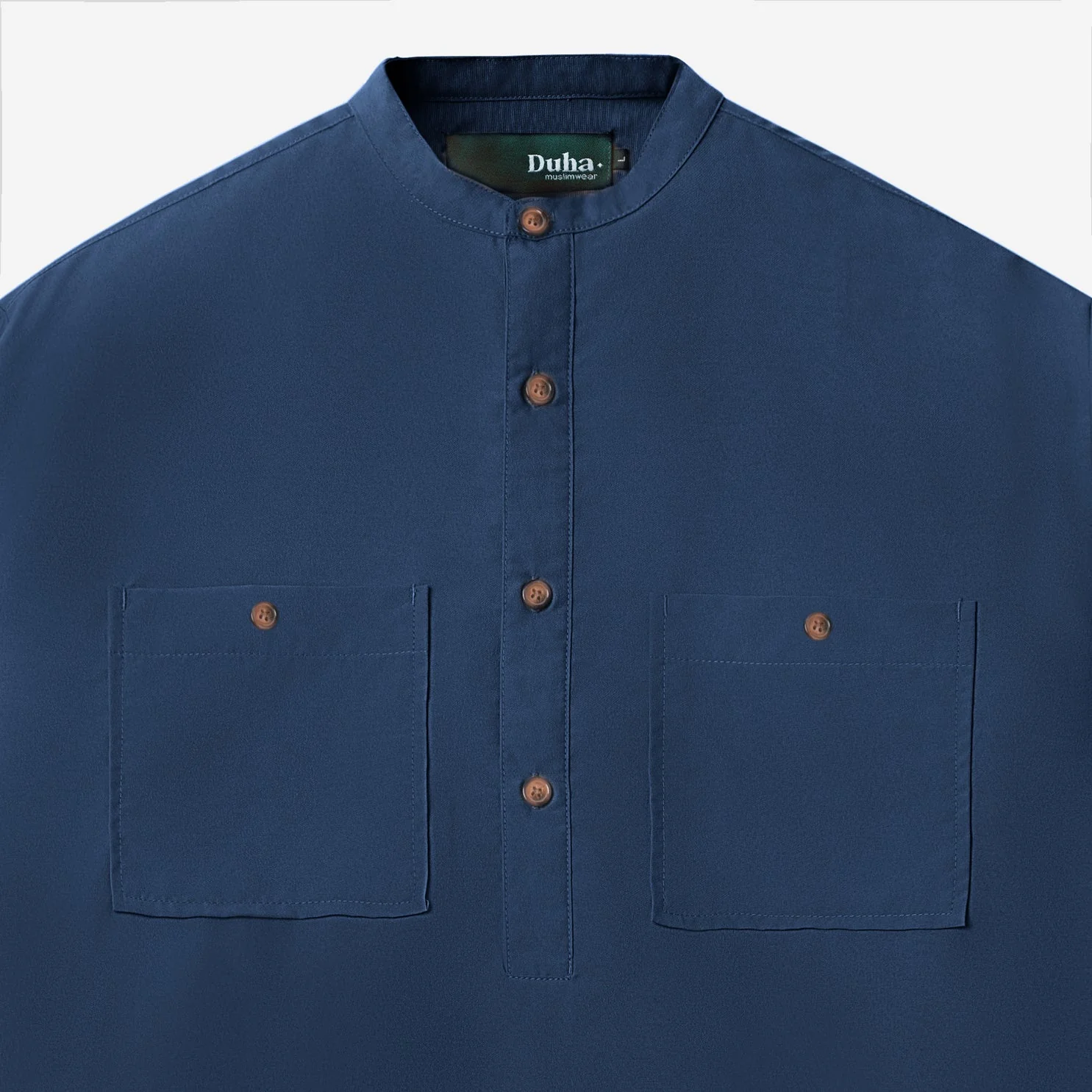 FACTORY SALE - Razq Long Gamis - Navy - Image 2
