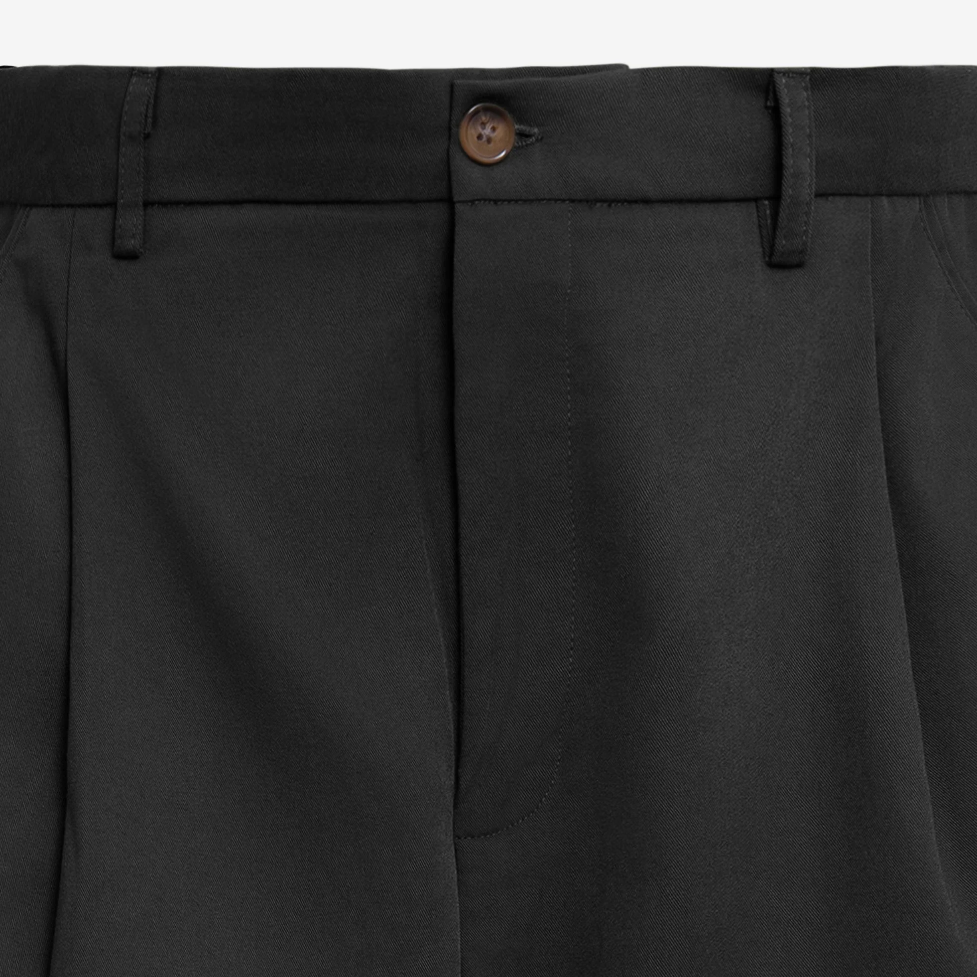 FACTORY SALE - Sabh Pleated Pants - Black - Image 2