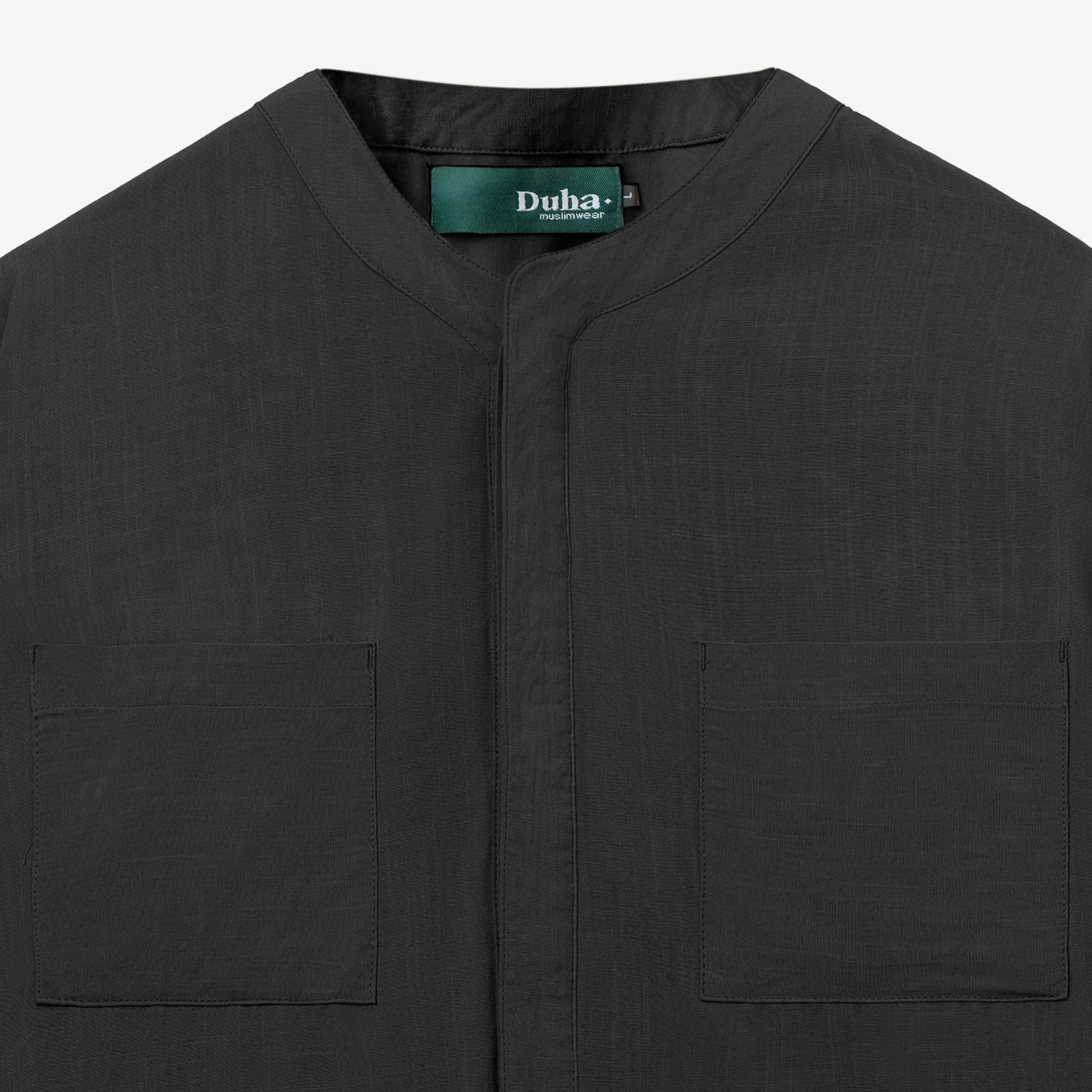 FACTORY SALE - Shams Long Sleeve - Black - Image 2