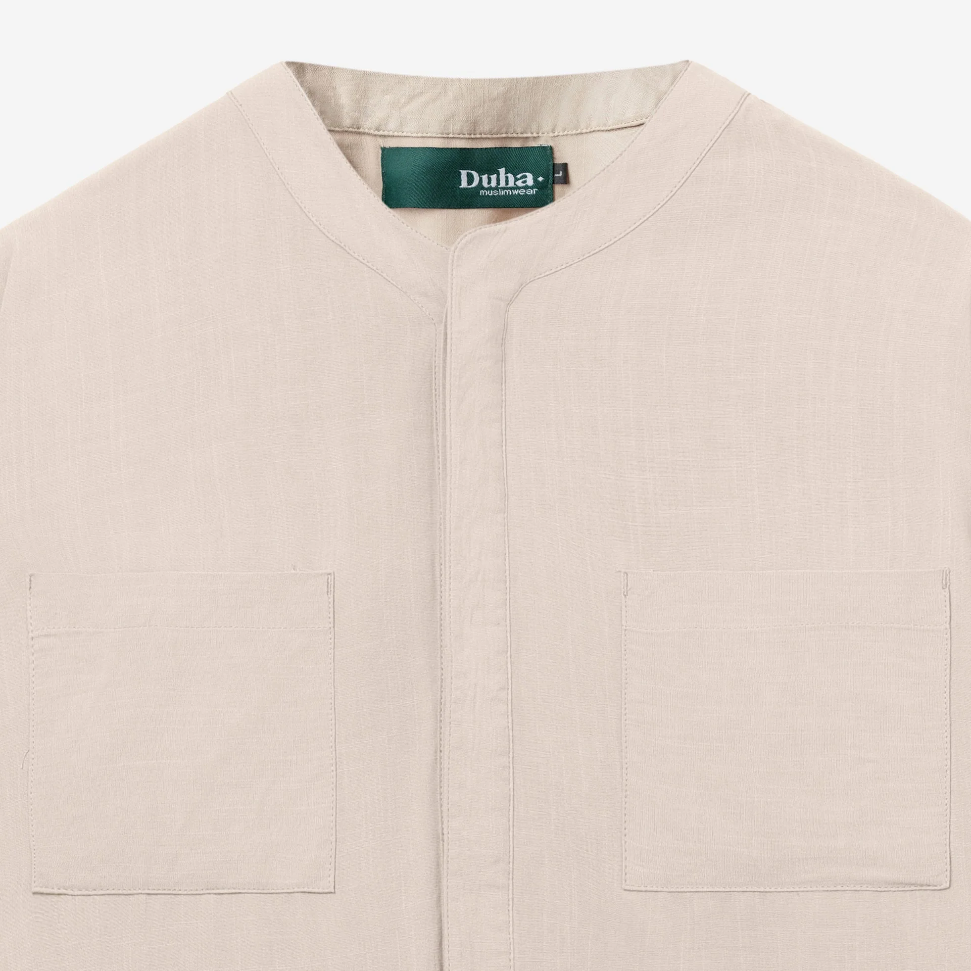 FACTORY SALE - Shams Long Sleeve - Khaki - Image 2