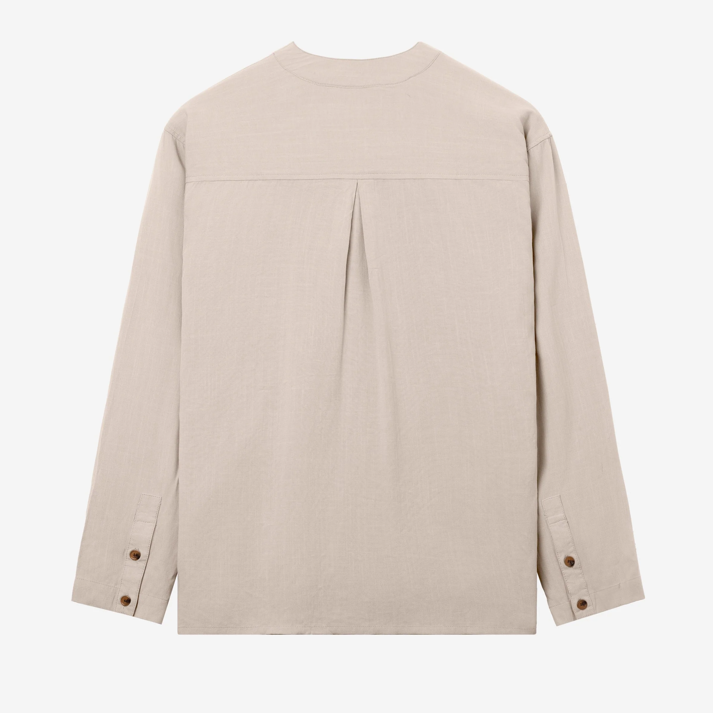 FACTORY SALE - Shams Long Sleeve - Khaki - Image 4