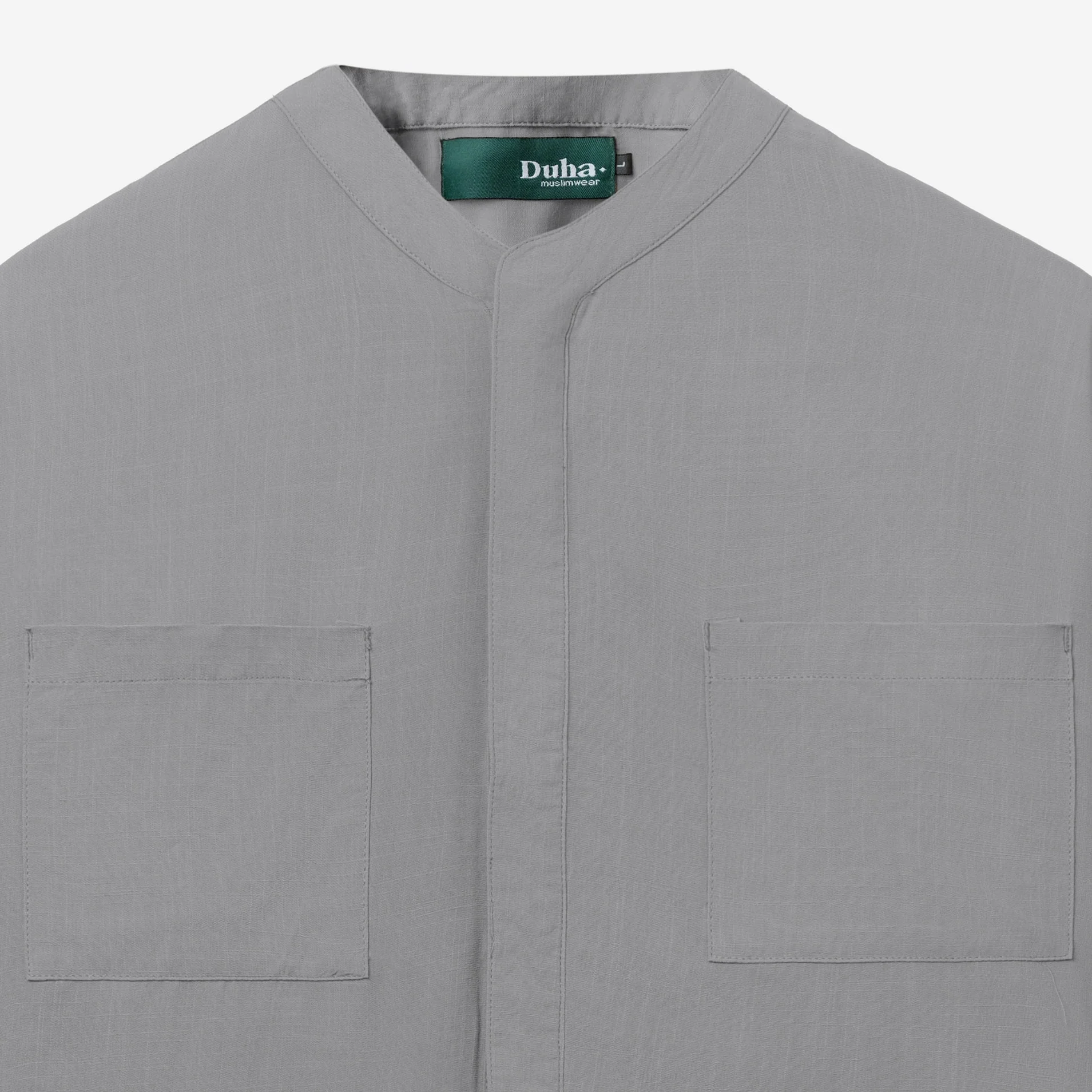 FACTORY SALE - Shams Short Sleeve - Grey - Image 2