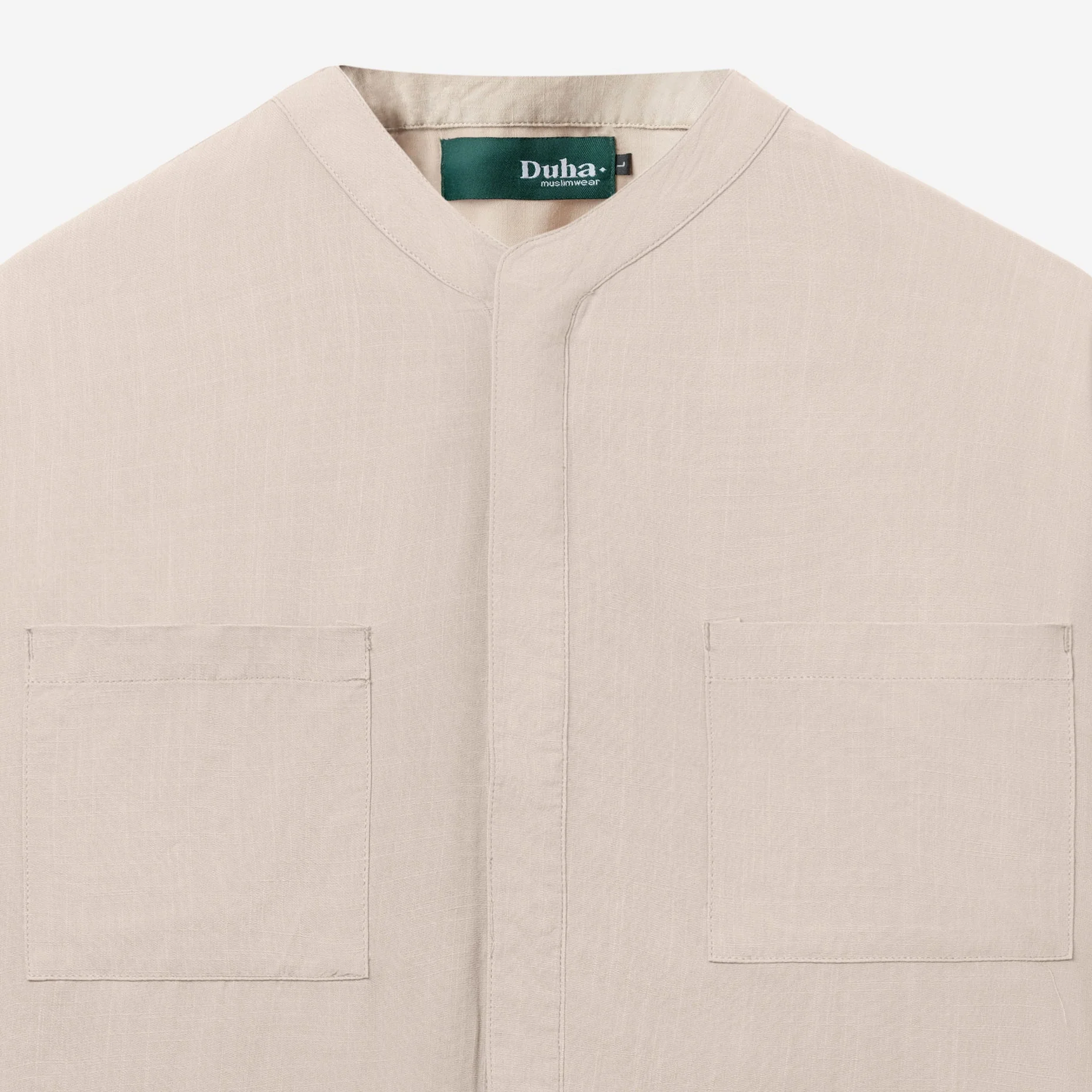 FACTORY SALE - Shams Short Sleeve - Khaki - Image 2
