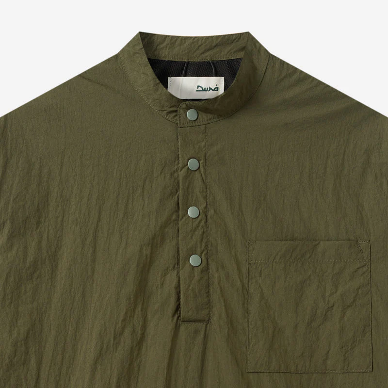 Taroob Long Sleeve Gamis - Olive - Image 3