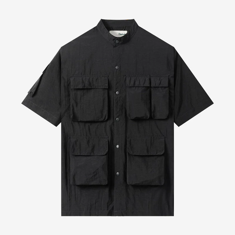 Waiz Short Sleeve Shirt - Black
