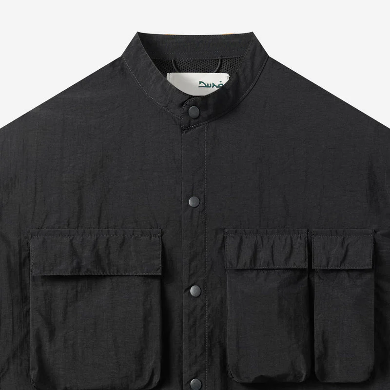 Waiz Short Sleeve Shirt - Black - Image 2