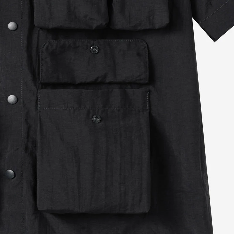 Waiz Short Sleeve Shirt - Black - Image 4