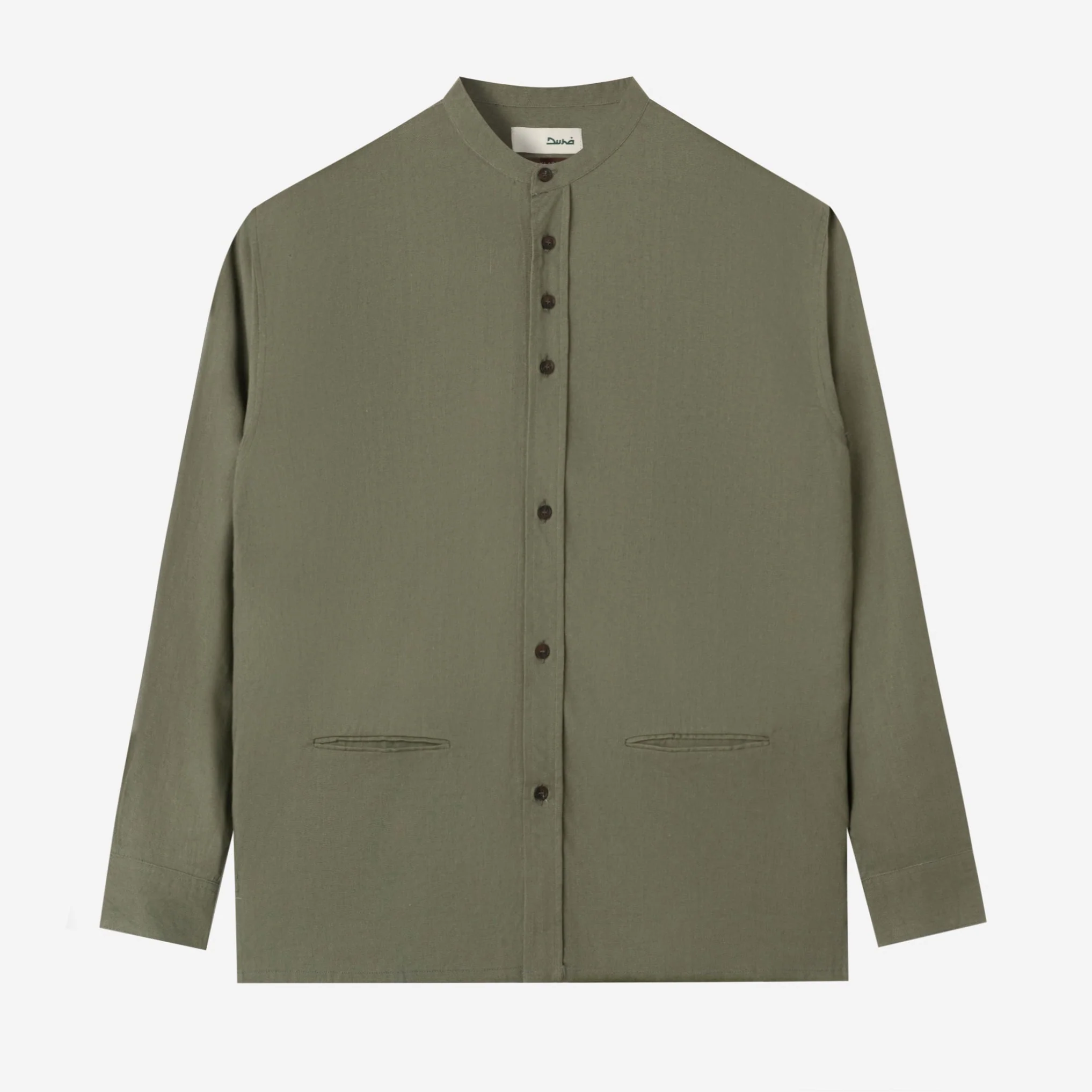 FACTORY SALE - Zaheer Shirt Long Sleeve - Olive