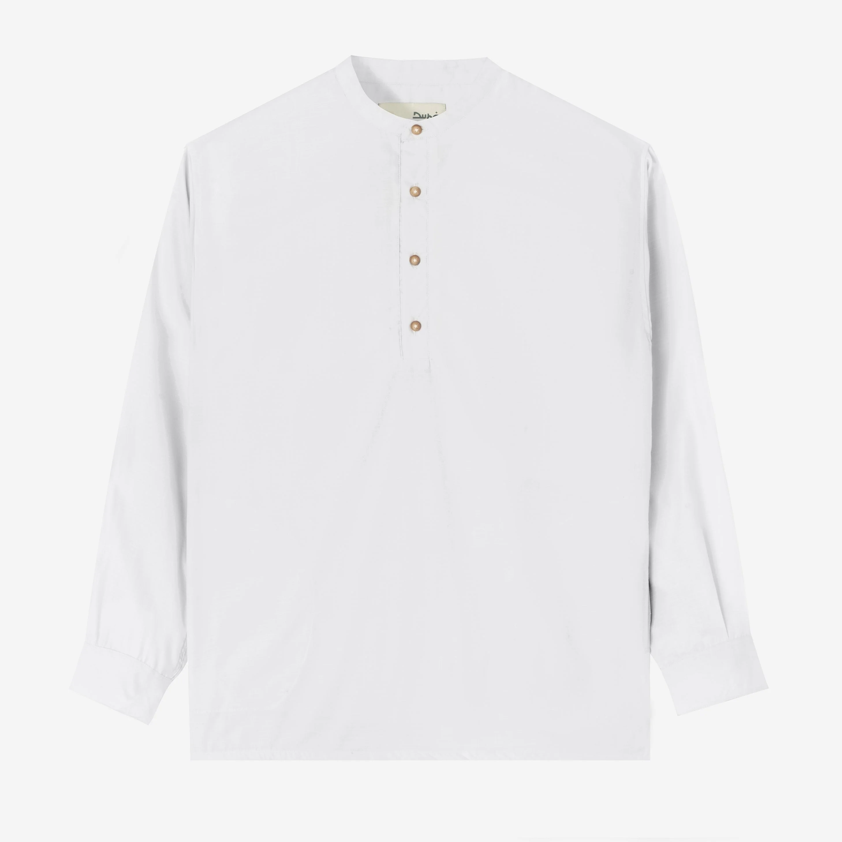 FACTORY SALE - Zahr Shirt Long Sleeve - White