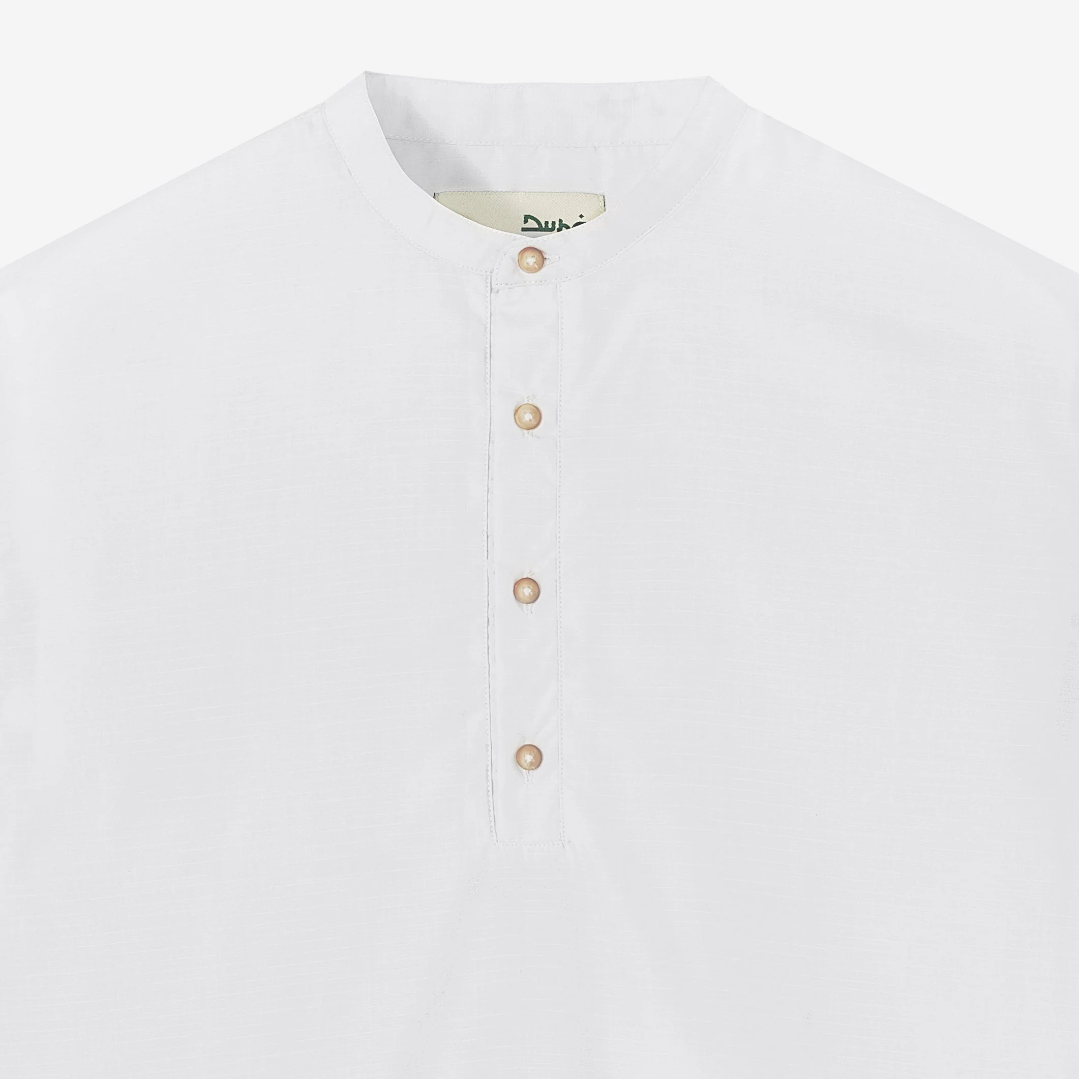 FACTORY SALE - Zahr Shirt Long Sleeve - White - Image 2