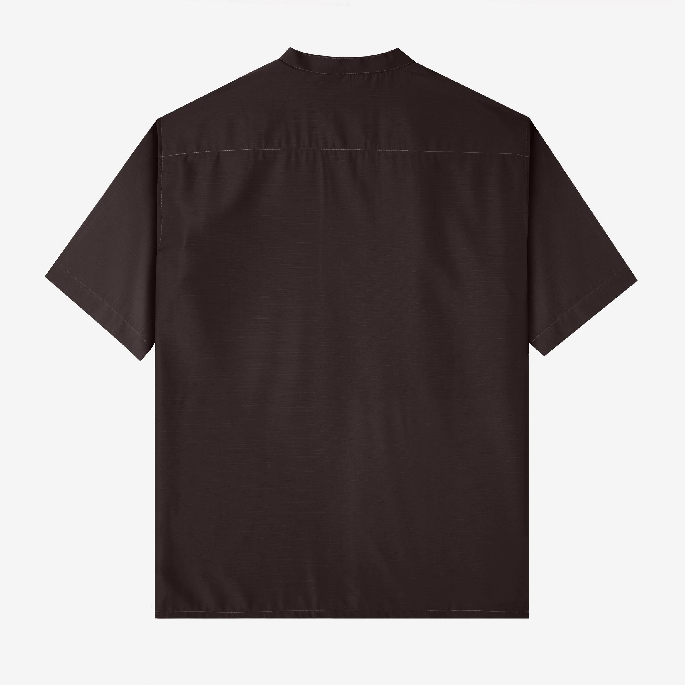 FACTORY SALE - Zahr Shirt Short Sleeve - Charcoal - Image 4