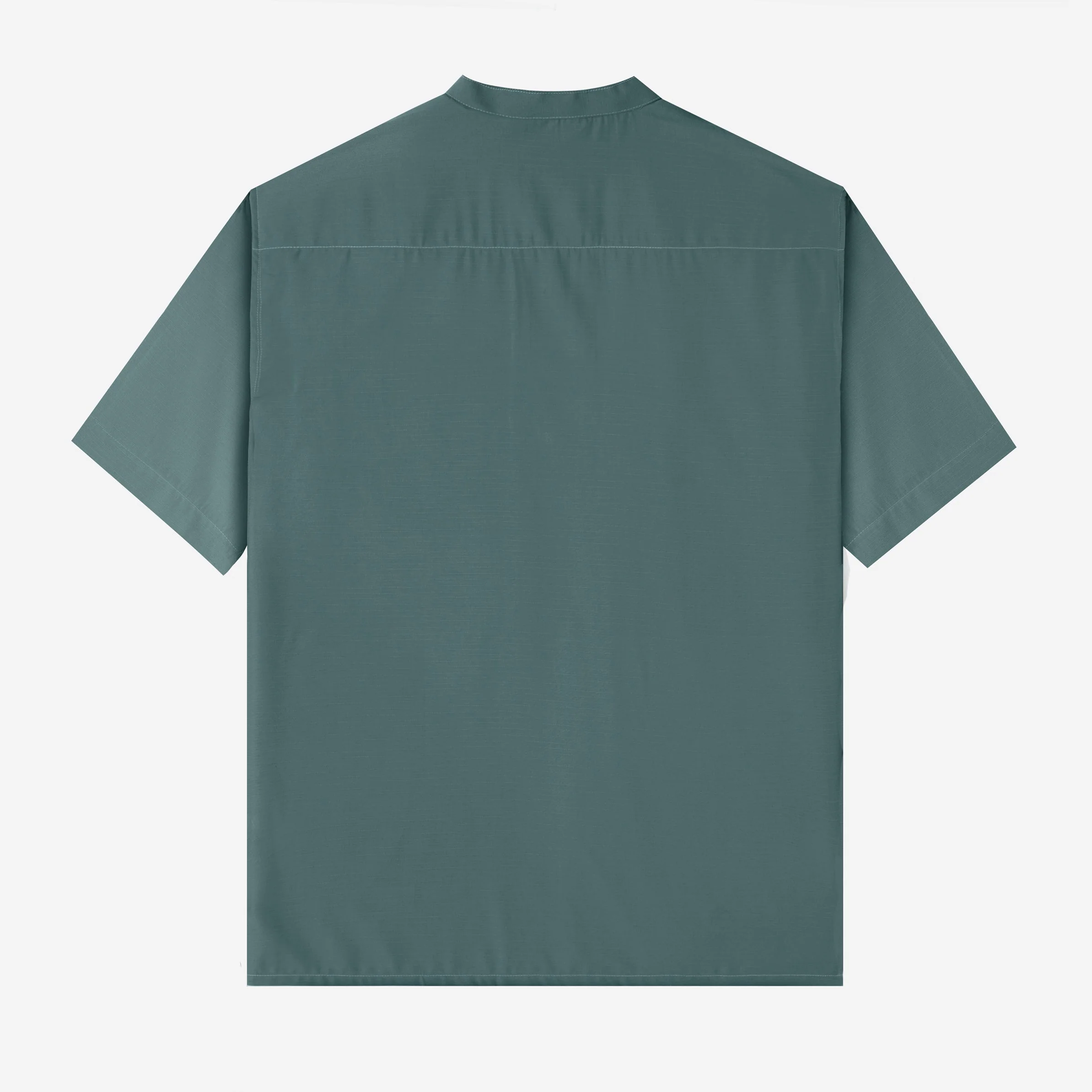 FACTORY SALE - Zahr Shirt Short Sleeve - Emerald - Image 4