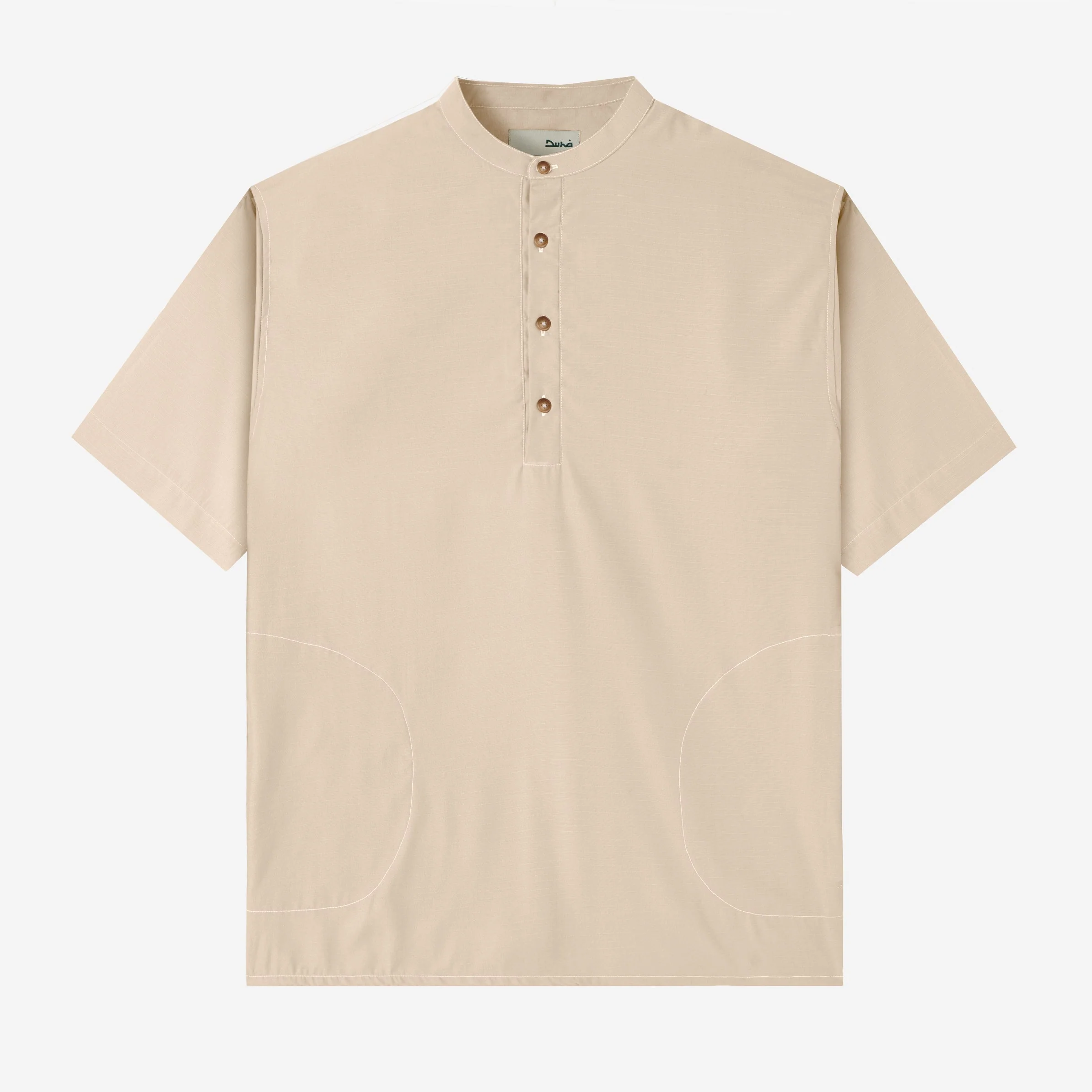 FACTORY SALE - Zahr Shirt Short Sleeve - Khaki