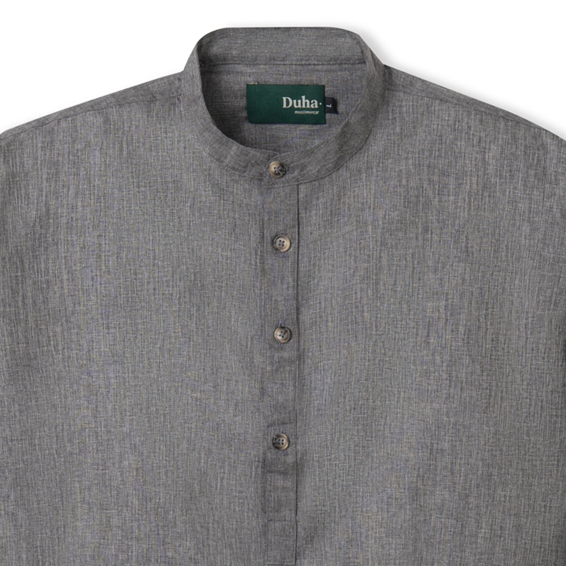 Fadl Shirt - Misty Grey - Image 2