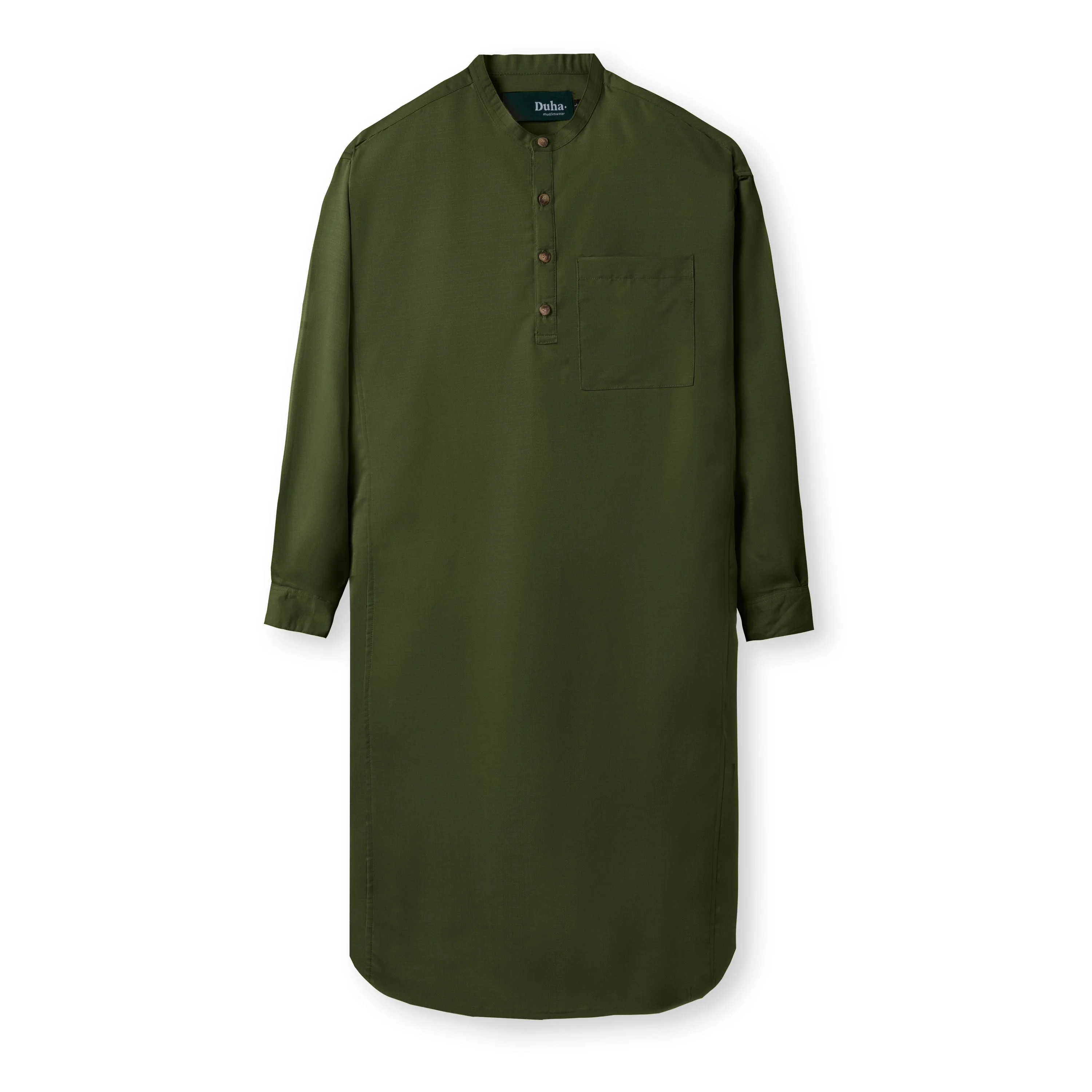 Fayeez Long Gamis - Olive