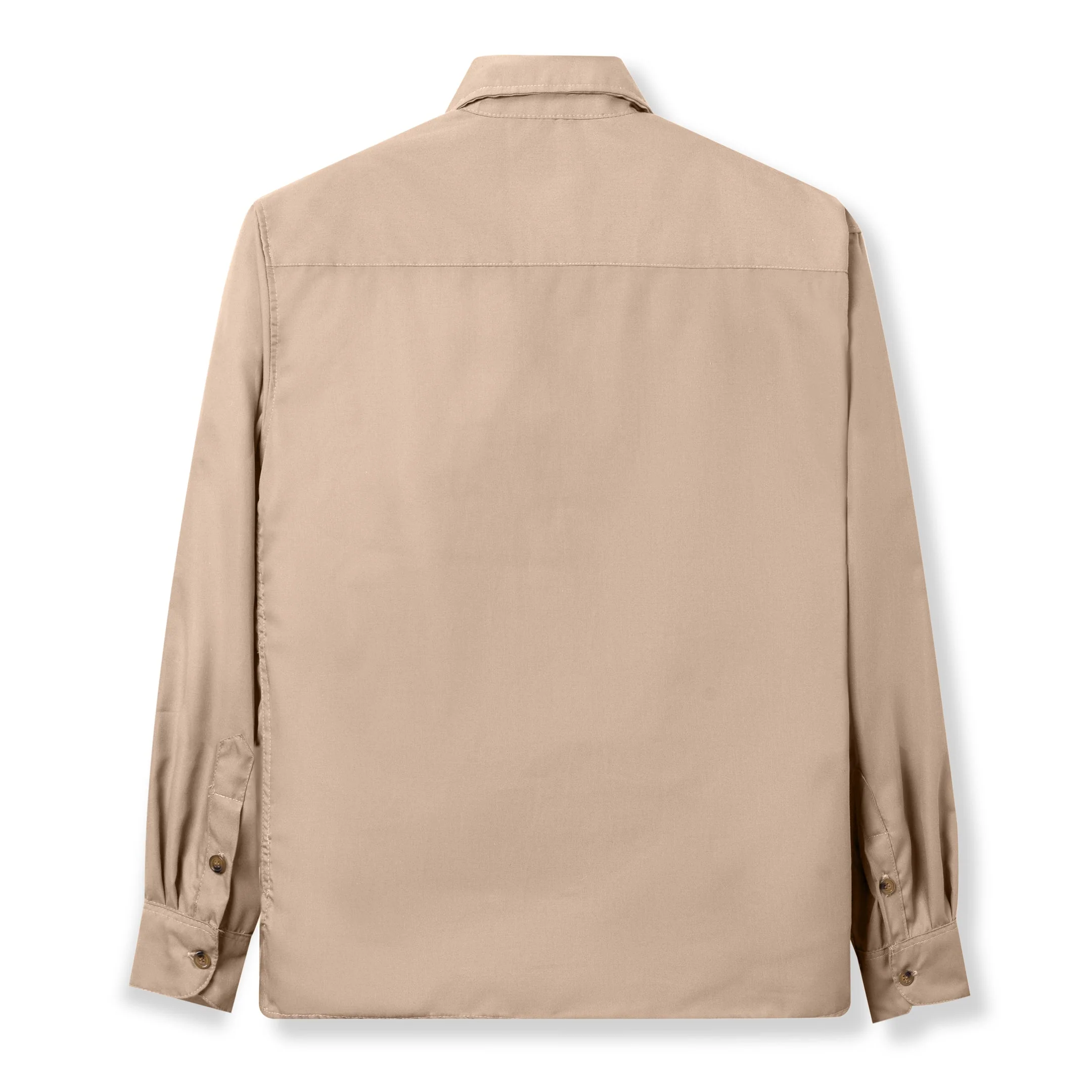 Firouz Long Sleeve Shirt - Light Brown - Image 4