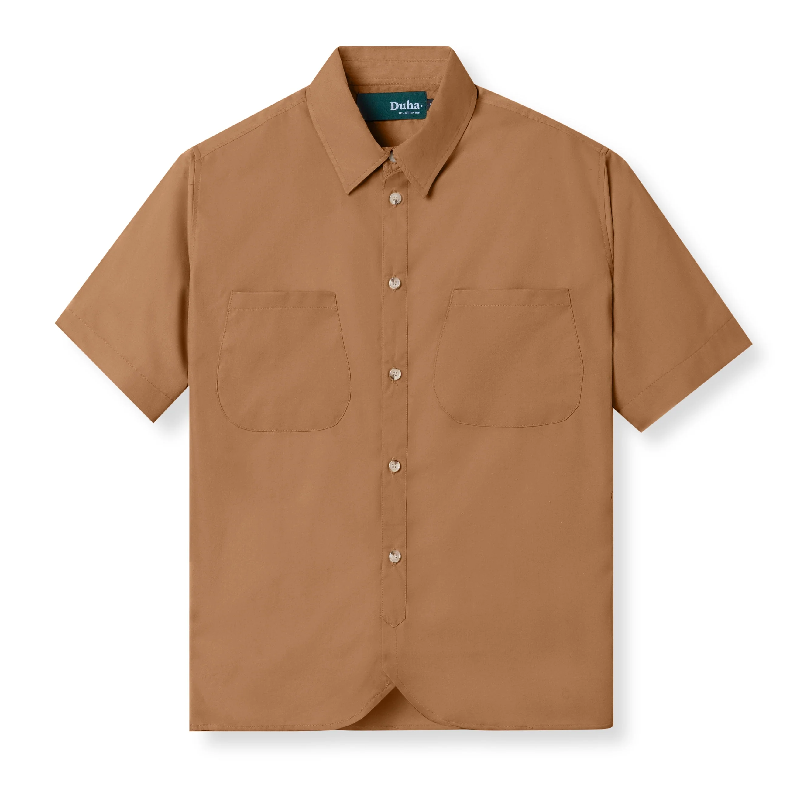 Firouz Short Sleeve Shirt - Brown