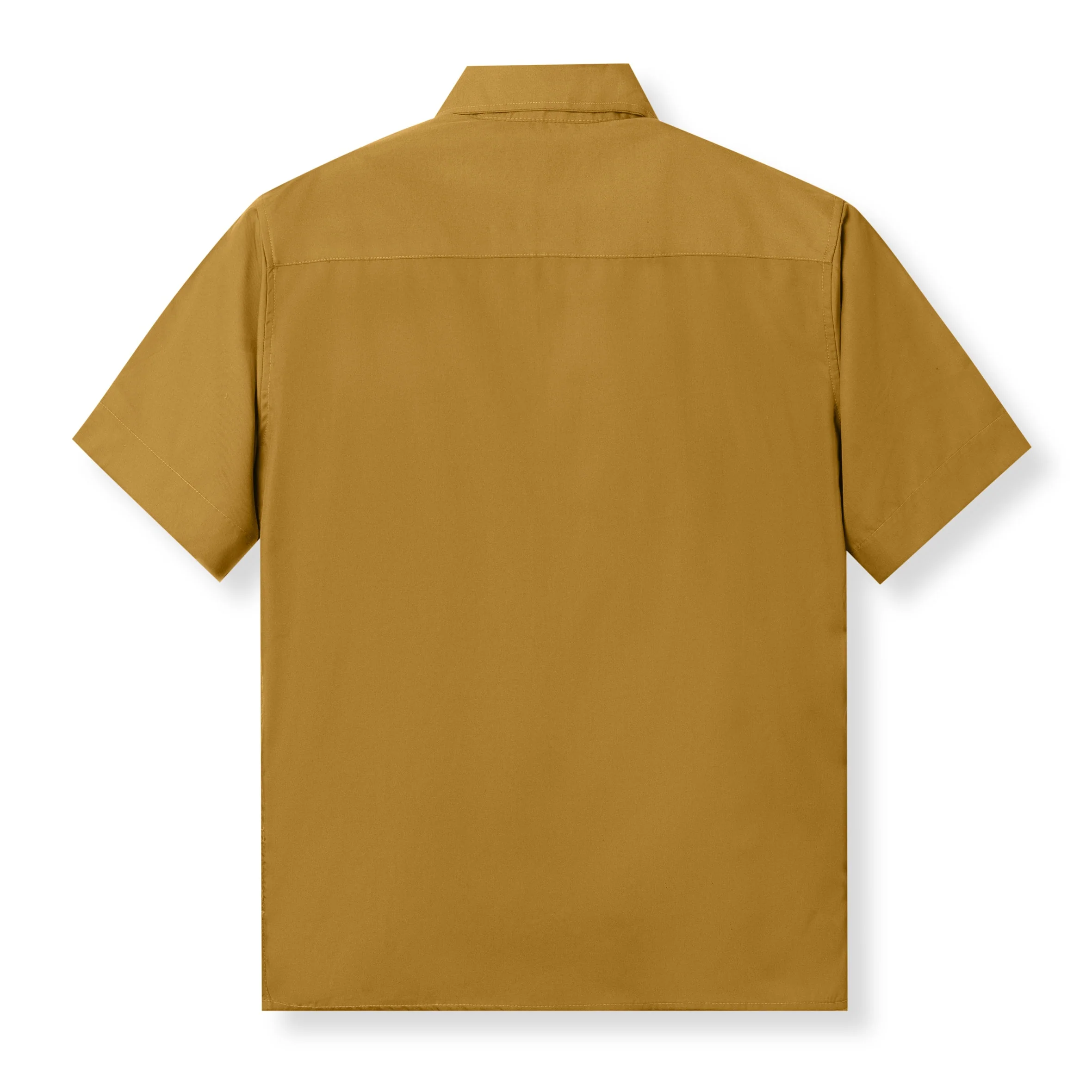Firouz Short Sleeve Shirt - Mustard - Image 4