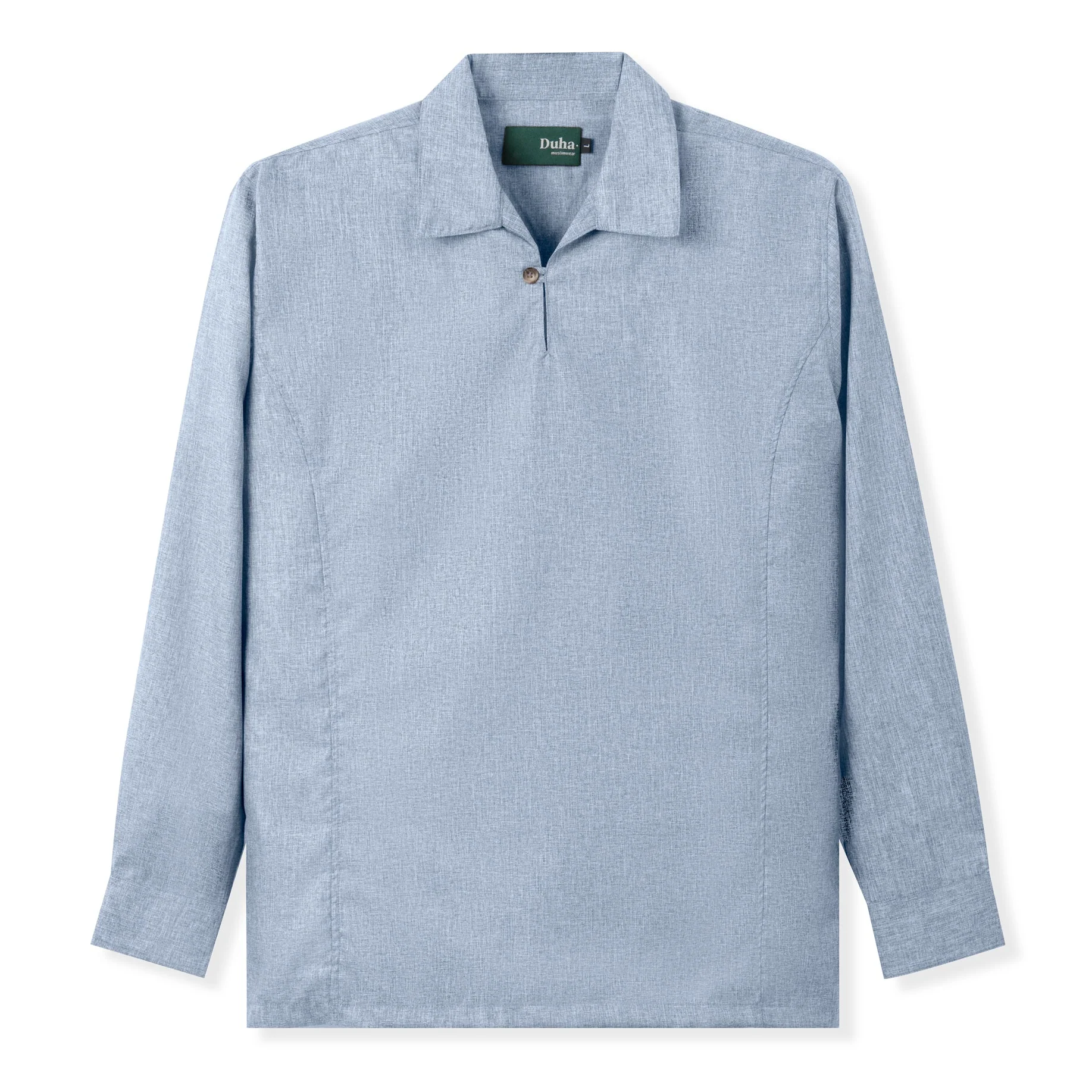 Gamal Shirt - Misty Soft Blue