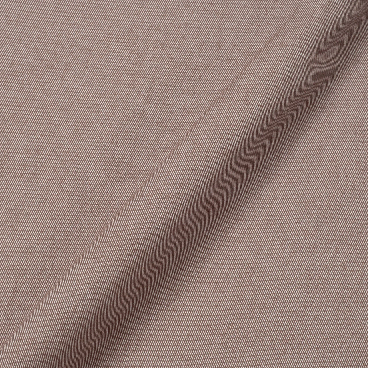 Ghaba Short Sleeve Flannel Shirt - Brown Sand - Image 3