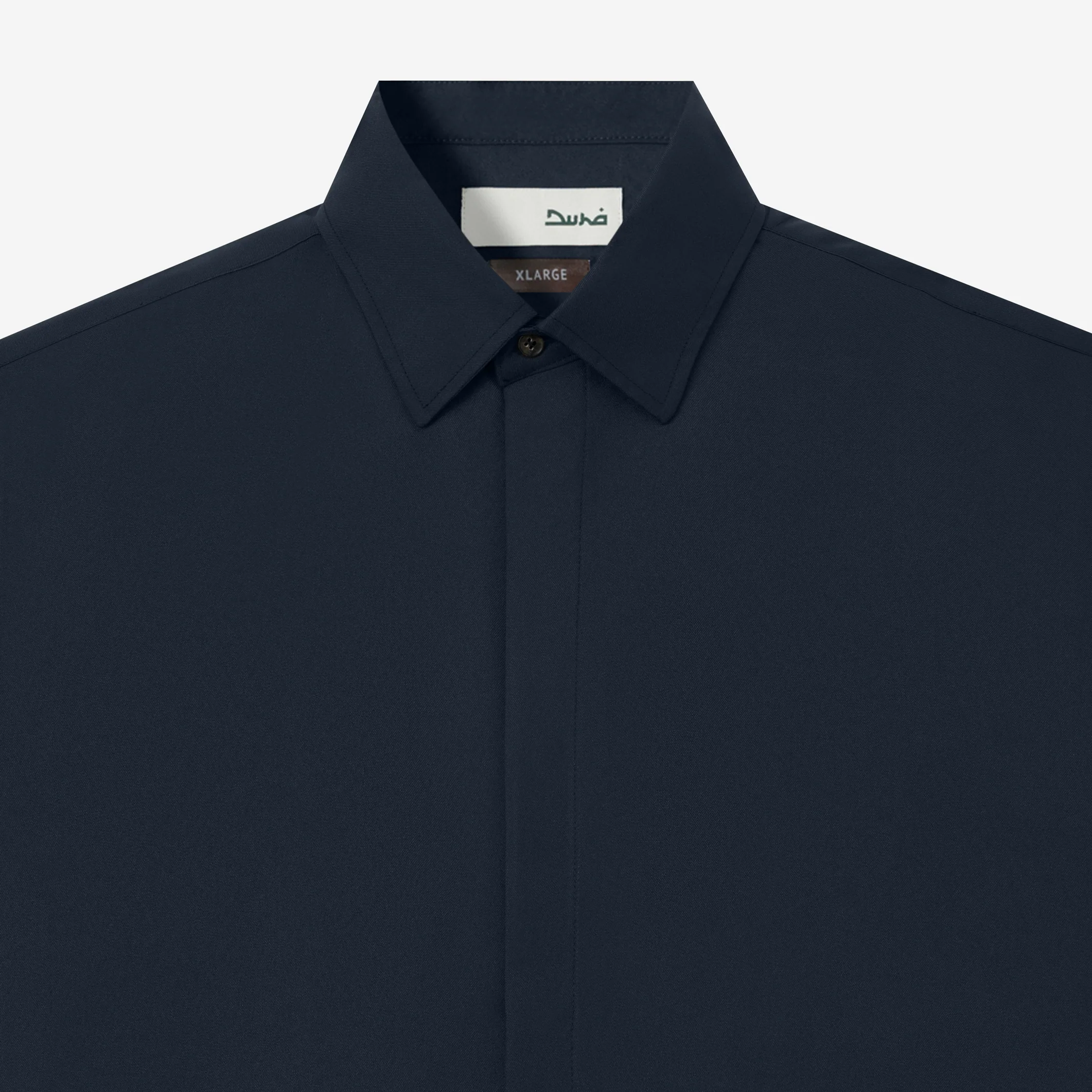 Hamz Shirt Long Sleeve - Dark Navy - Image 2