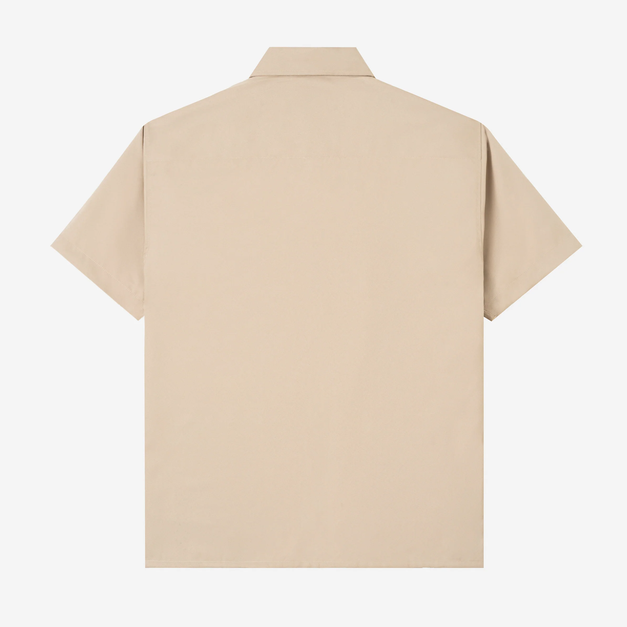 Hamz Shirt Short Sleeve - Khaki - Image 4