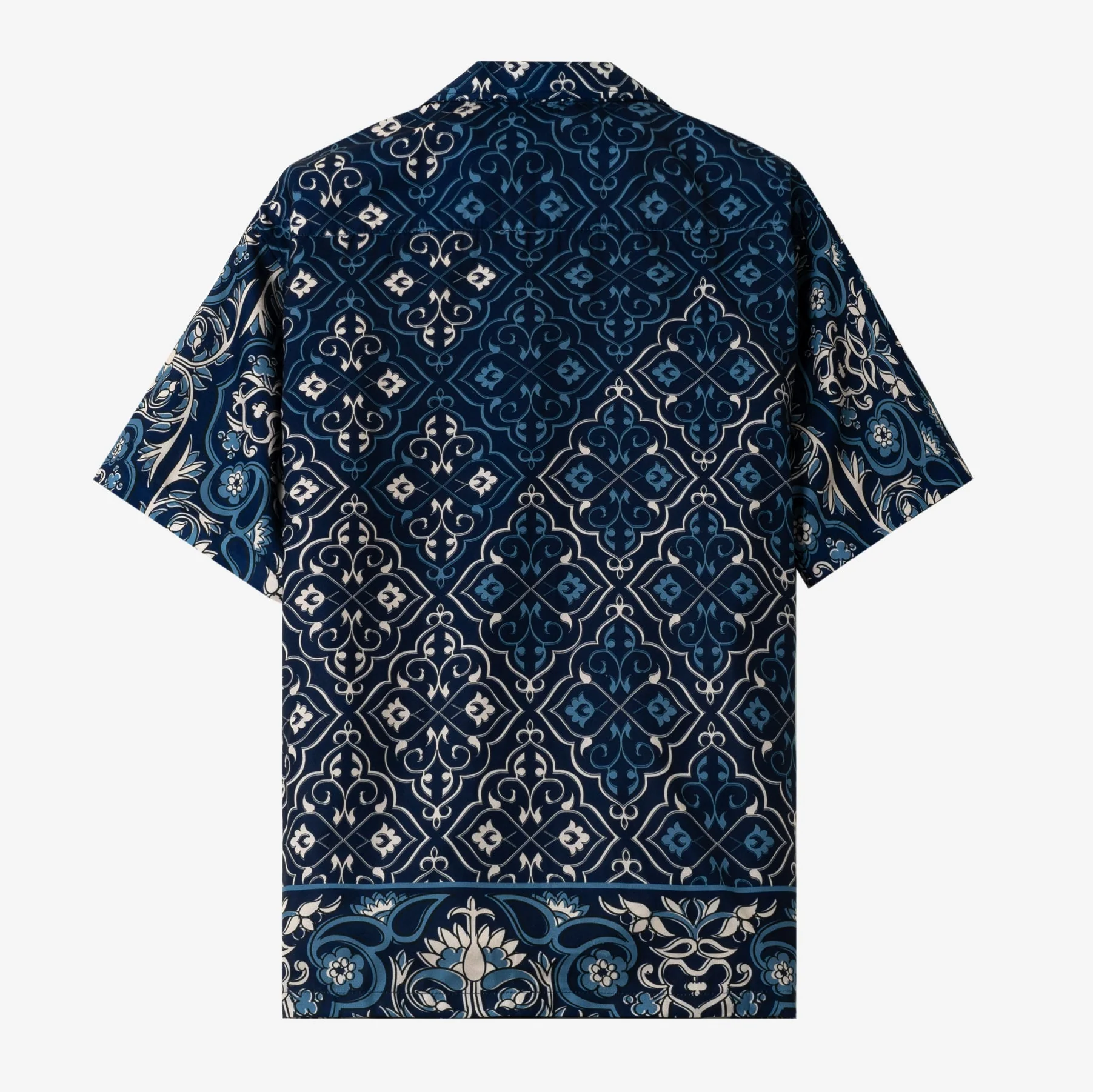Mahmal Camp Collar Shirt - Blue - Image 4
