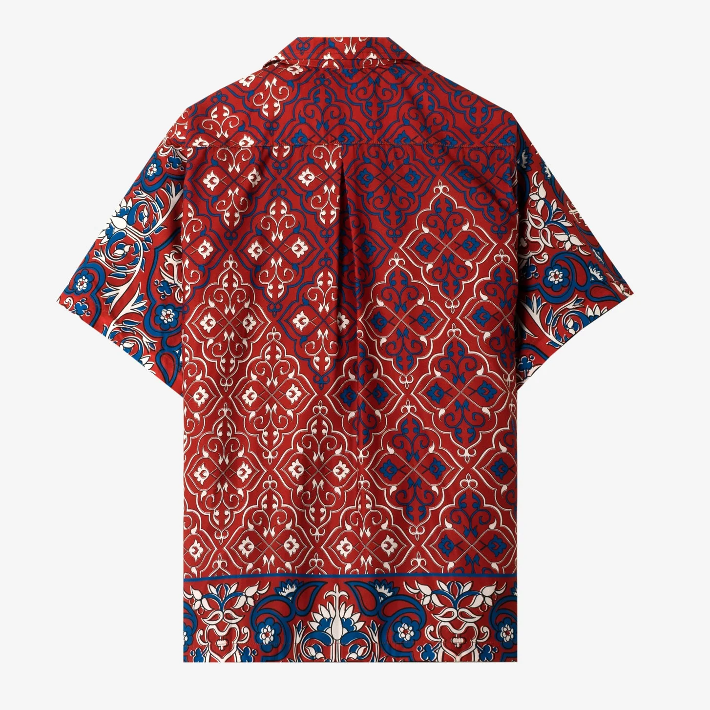 Mahmal Camp Collar Shirt - Red - Image 4