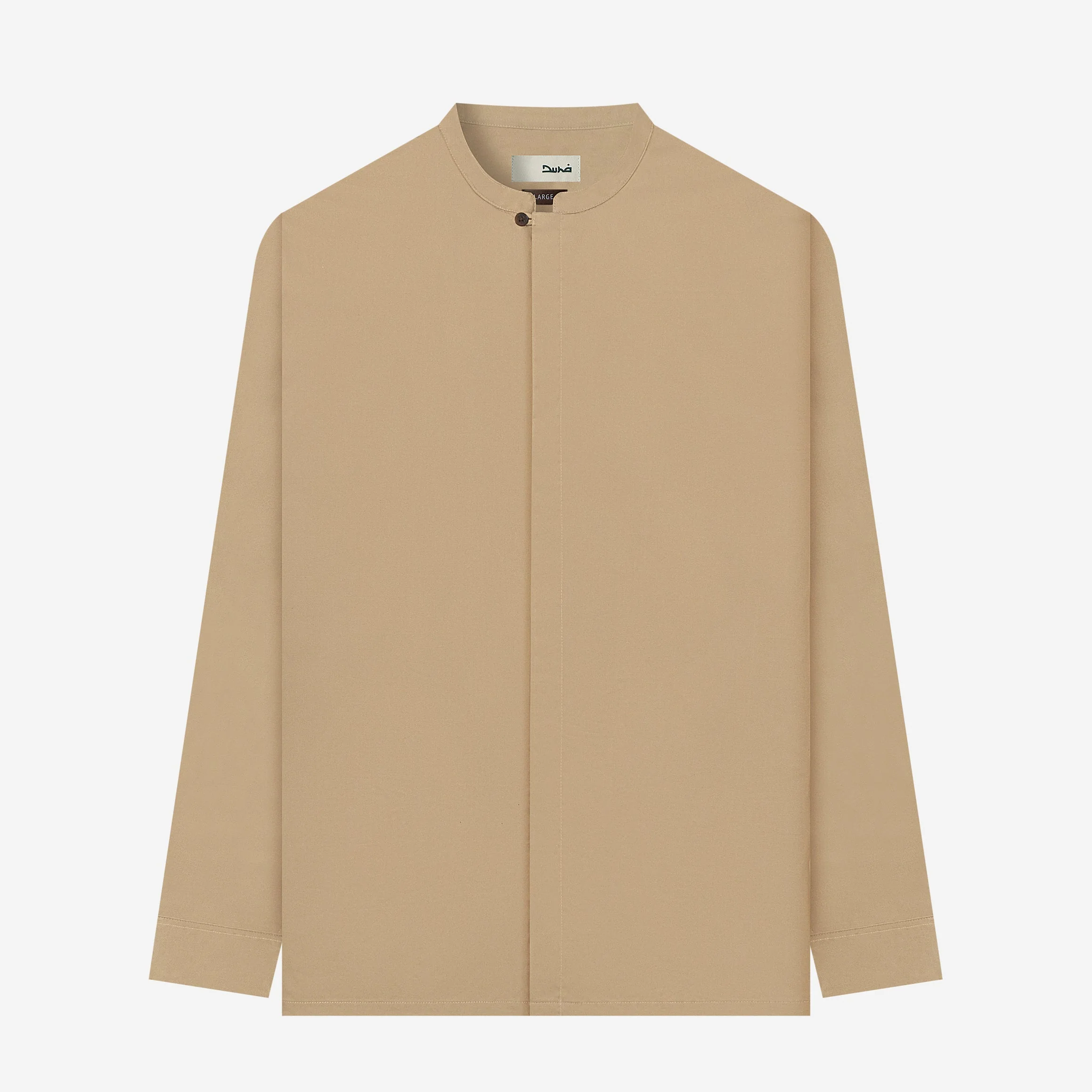 Majd Long Sleeve Shirt - Dark Sand