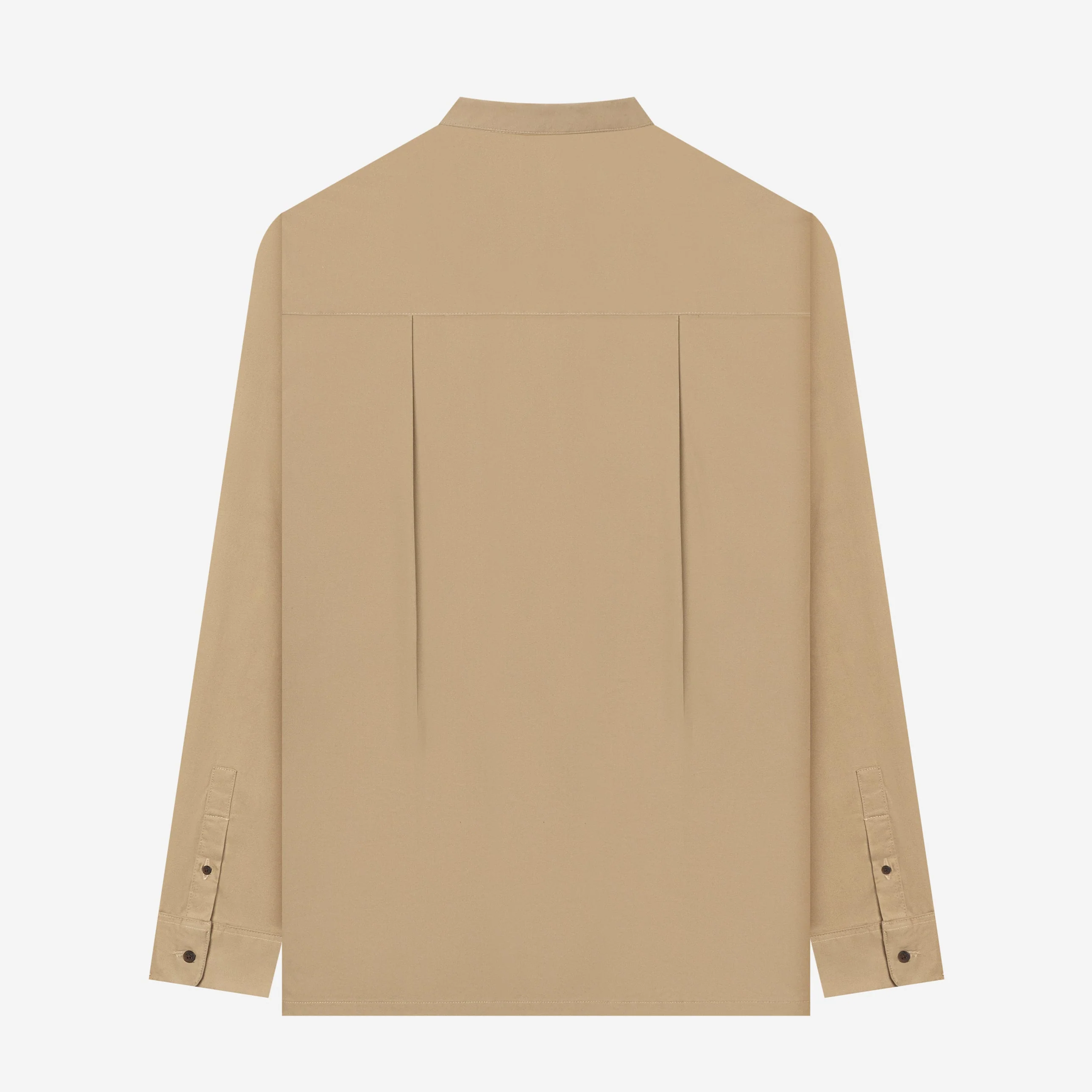 Majd Long Sleeve Shirt - Dark Sand - Image 4